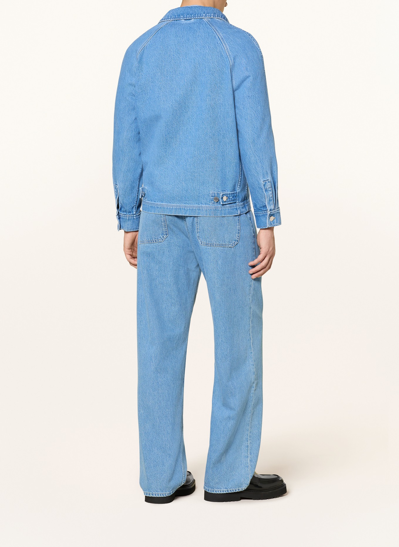 CLOSED spijkerjasje: BLAUW