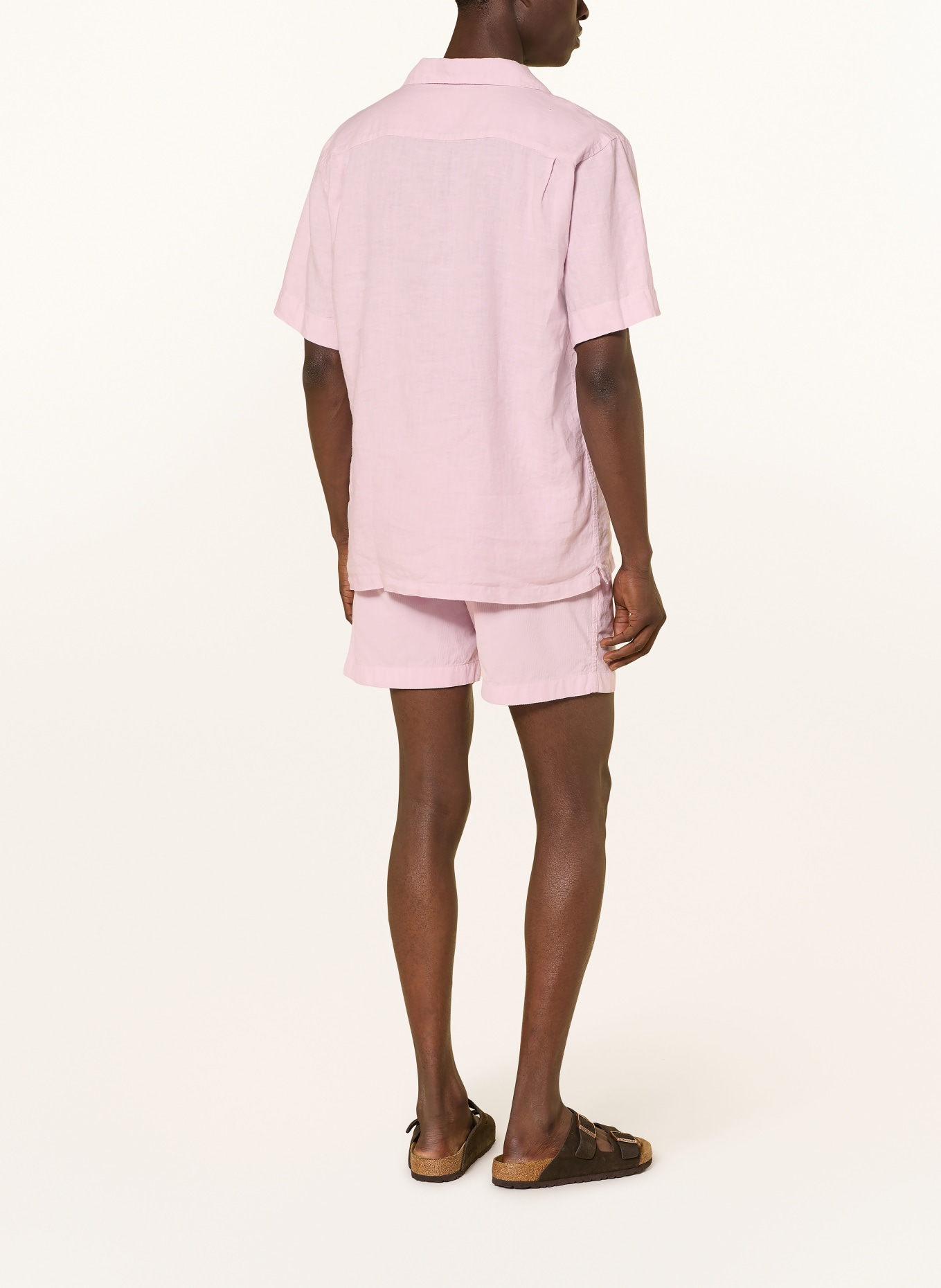 CLOSED Korte mouwen overhemd Comfort Fit van linnen: ROSE CLAIR