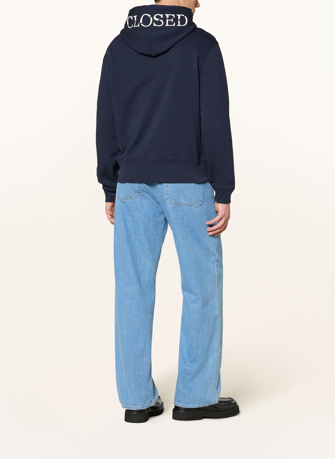 CLOSED Hoodie: DUNKELBLAU