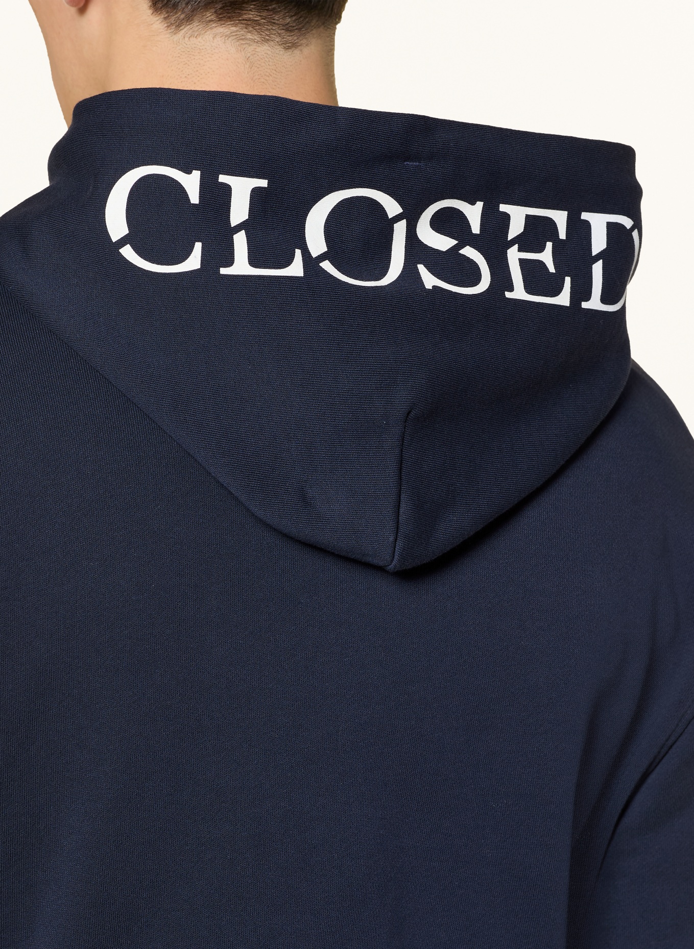 CLOSED Hoodie: DUNKELBLAU