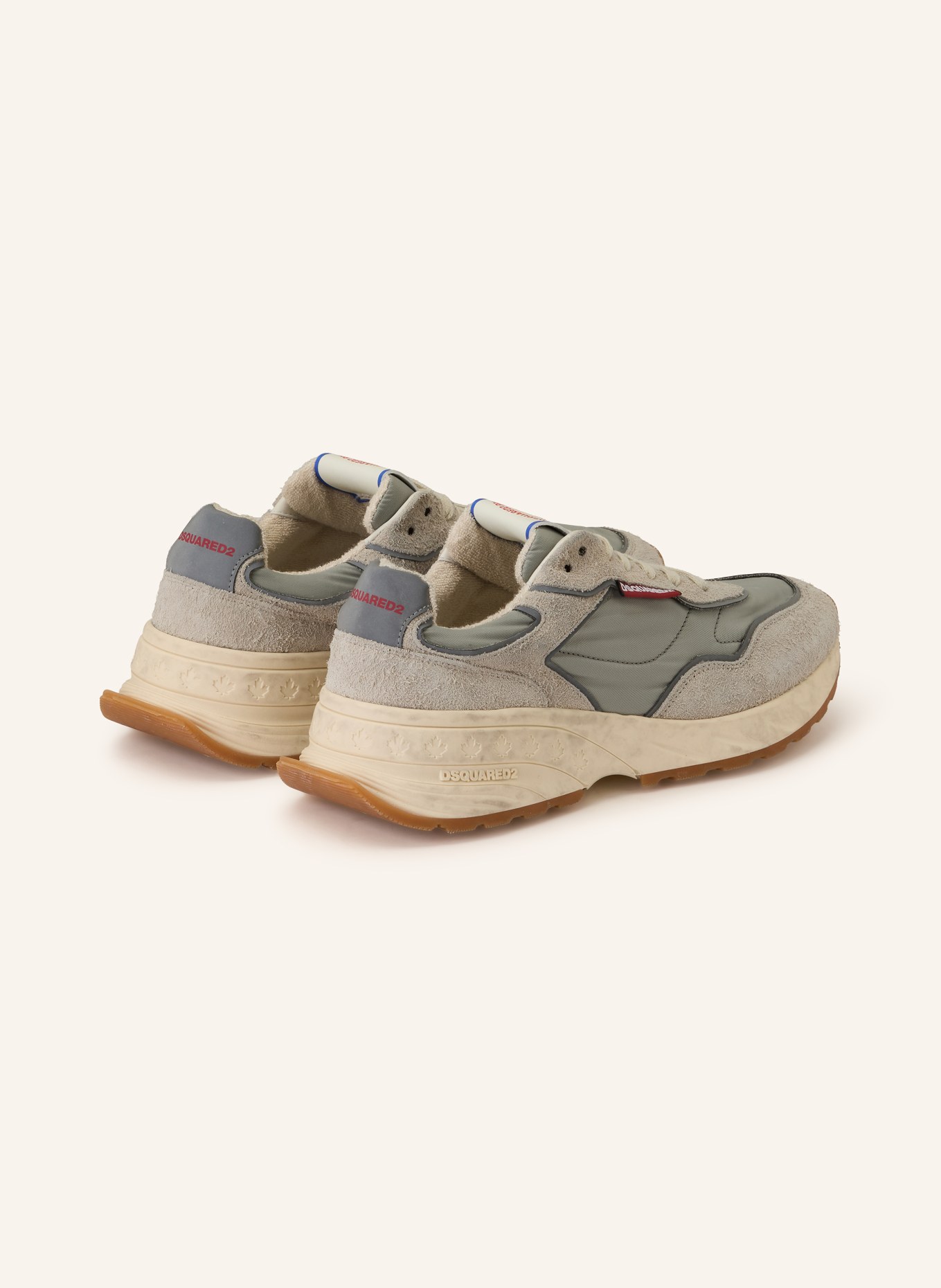 DSQUARED2 Sneaker: BLAUGRAU