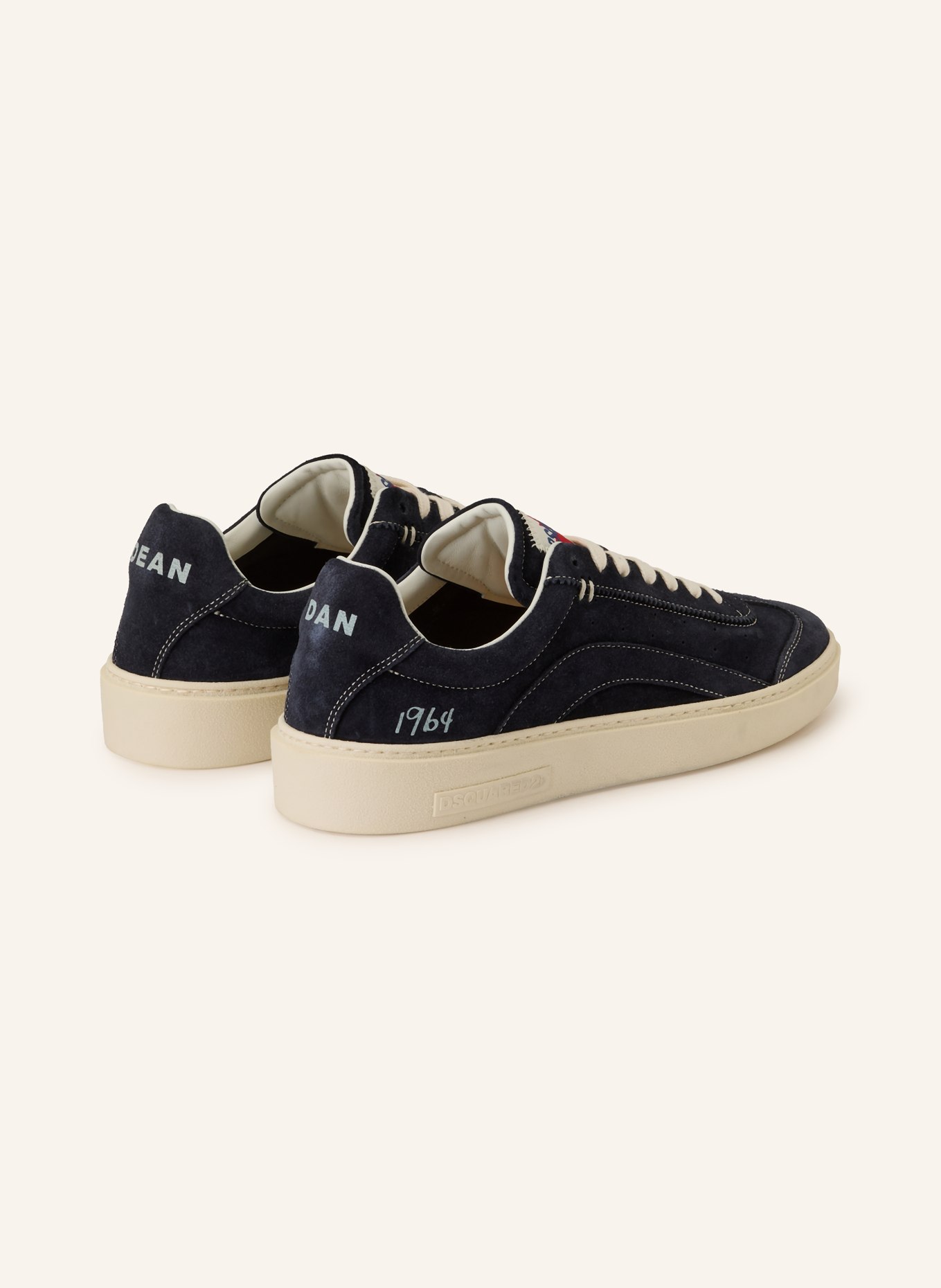 DSQUARED2 baskets: BLEU FONCÉ