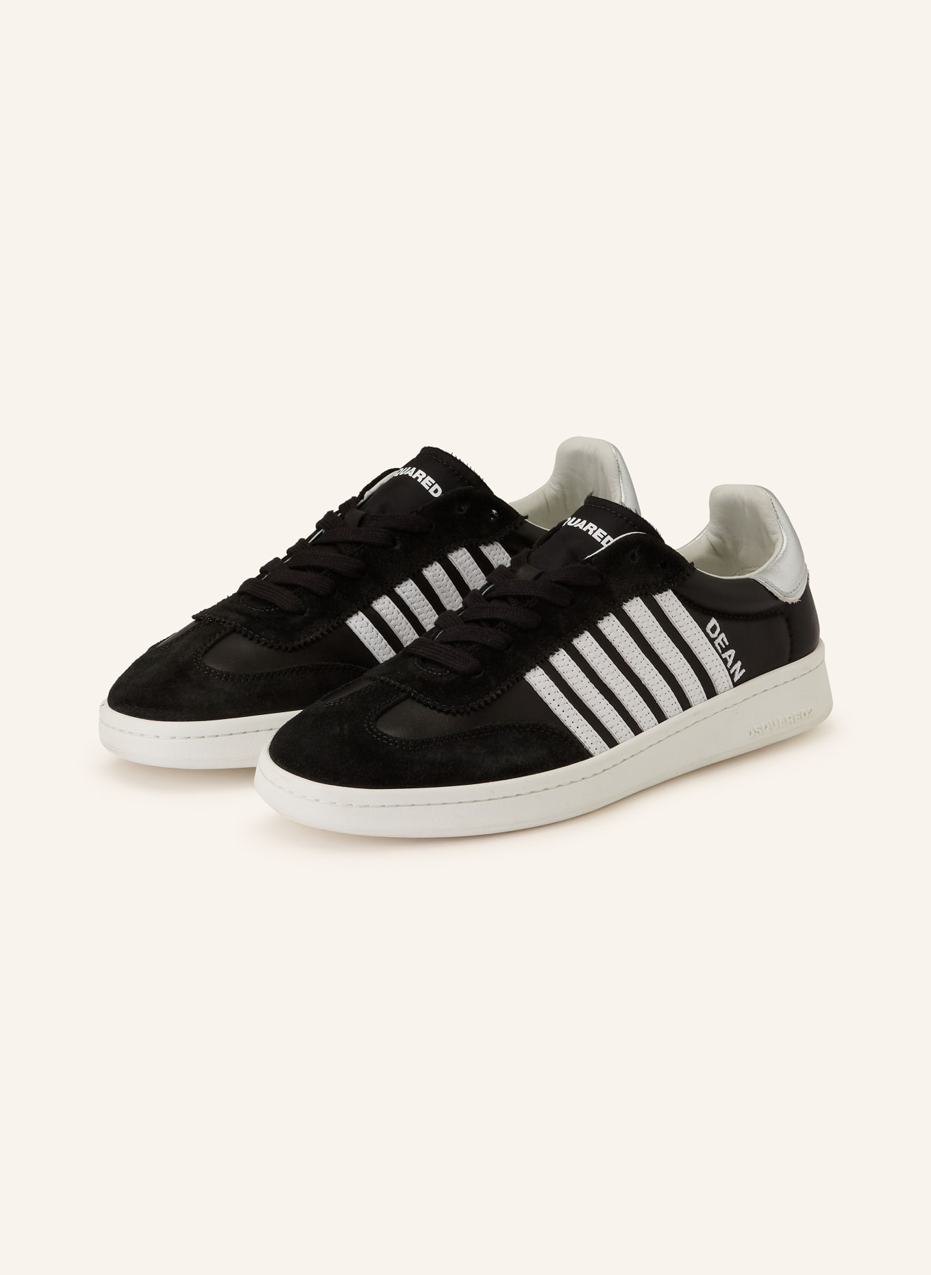 DSQUARED2 sneaker: BLACK / WHITE