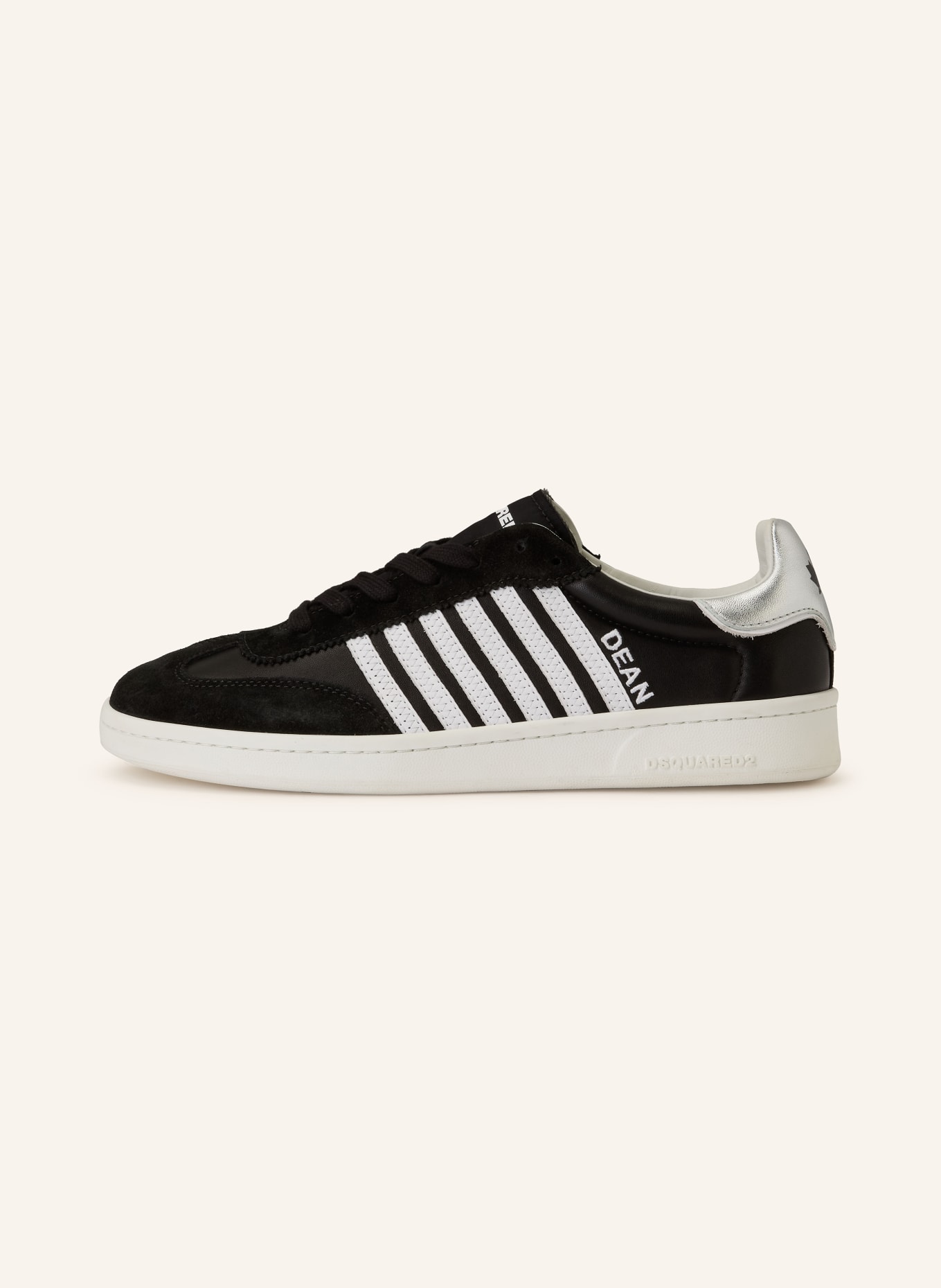 DSQUARED2 sneaker: BLACK / WHITE