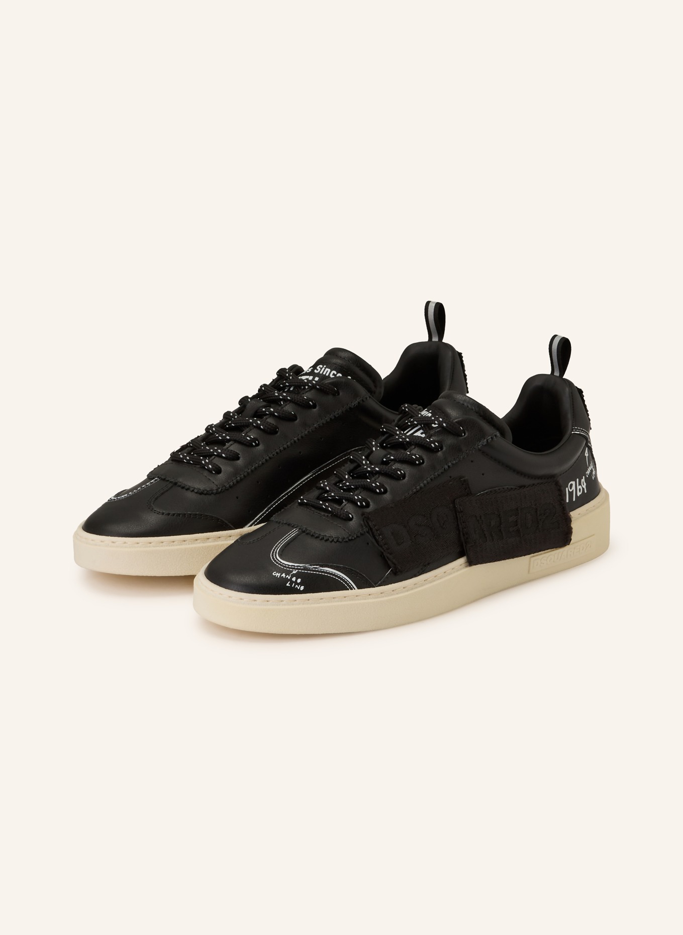 DSQUARED2 Sneaker: SCHWARZ