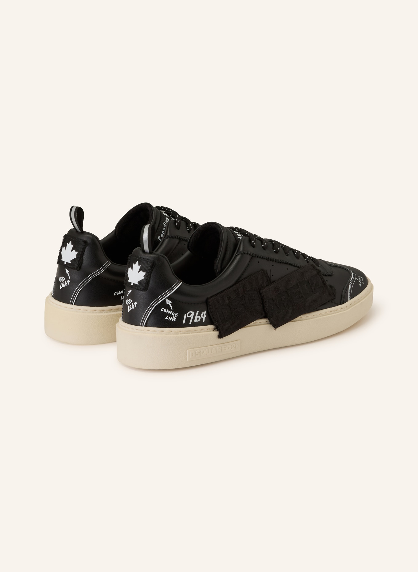 DSQUARED2 Sneaker: SCHWARZ