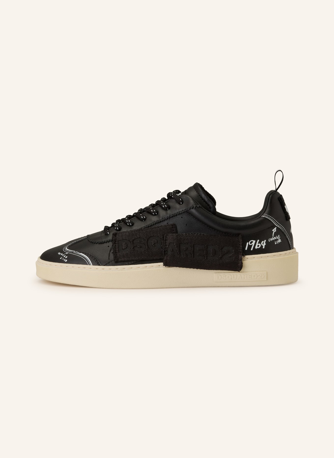 DSQUARED2 Sneaker: SCHWARZ