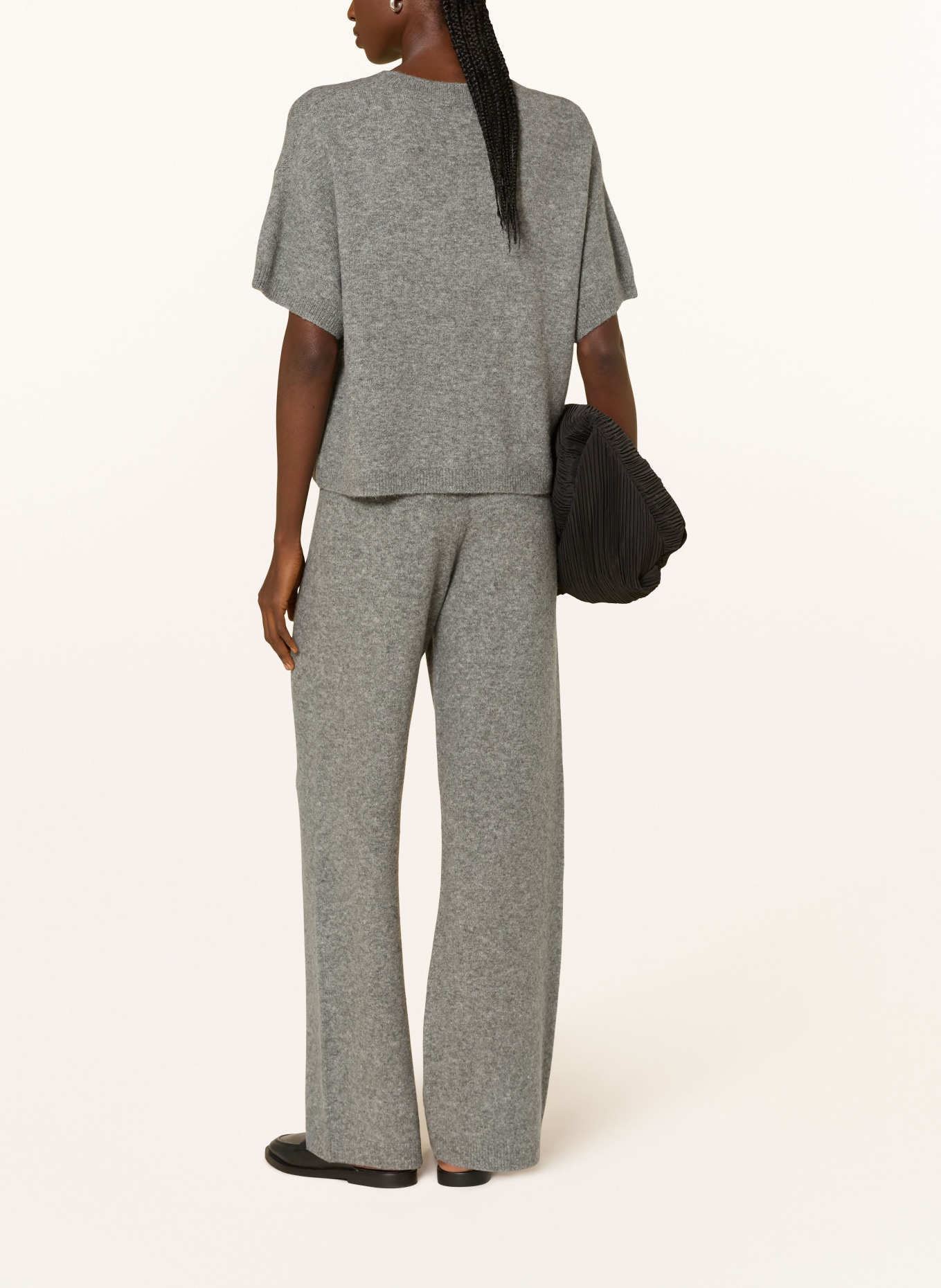 MRS & HUGS knit pants: GRAY