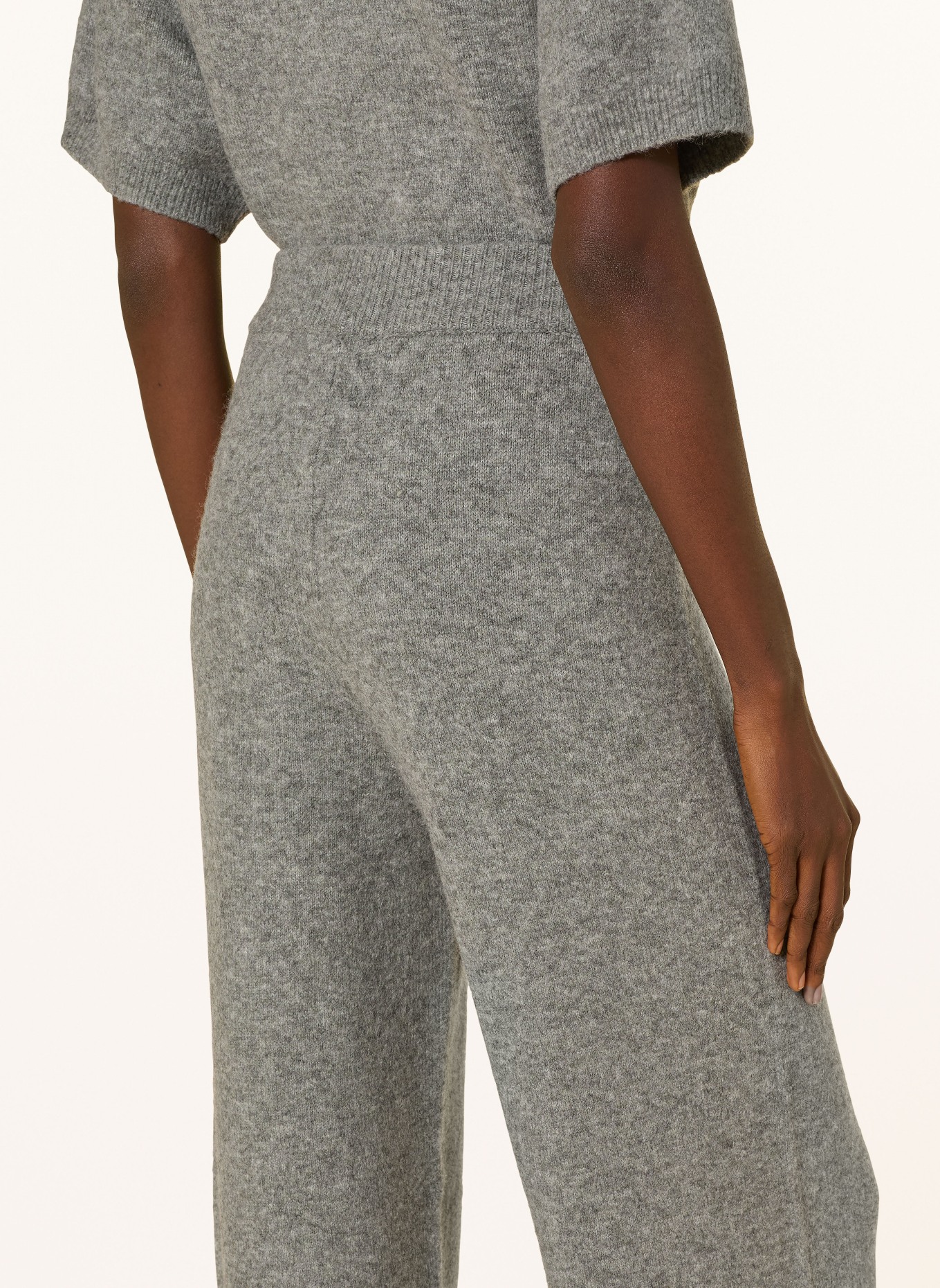 MRS & HUGS knit pants: GRAY