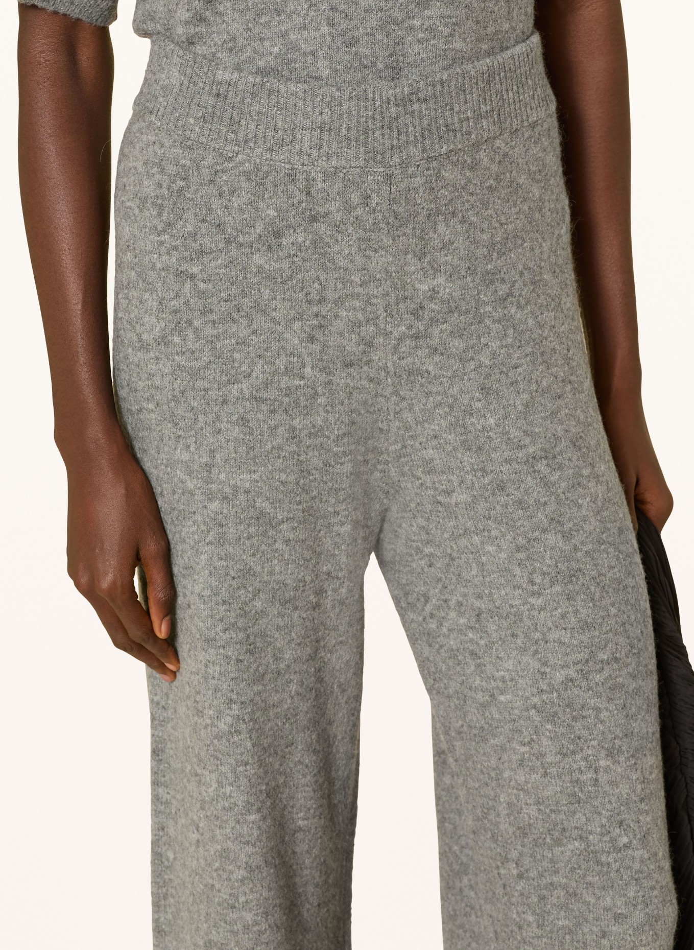 MRS & HUGS knit pants: GRAY