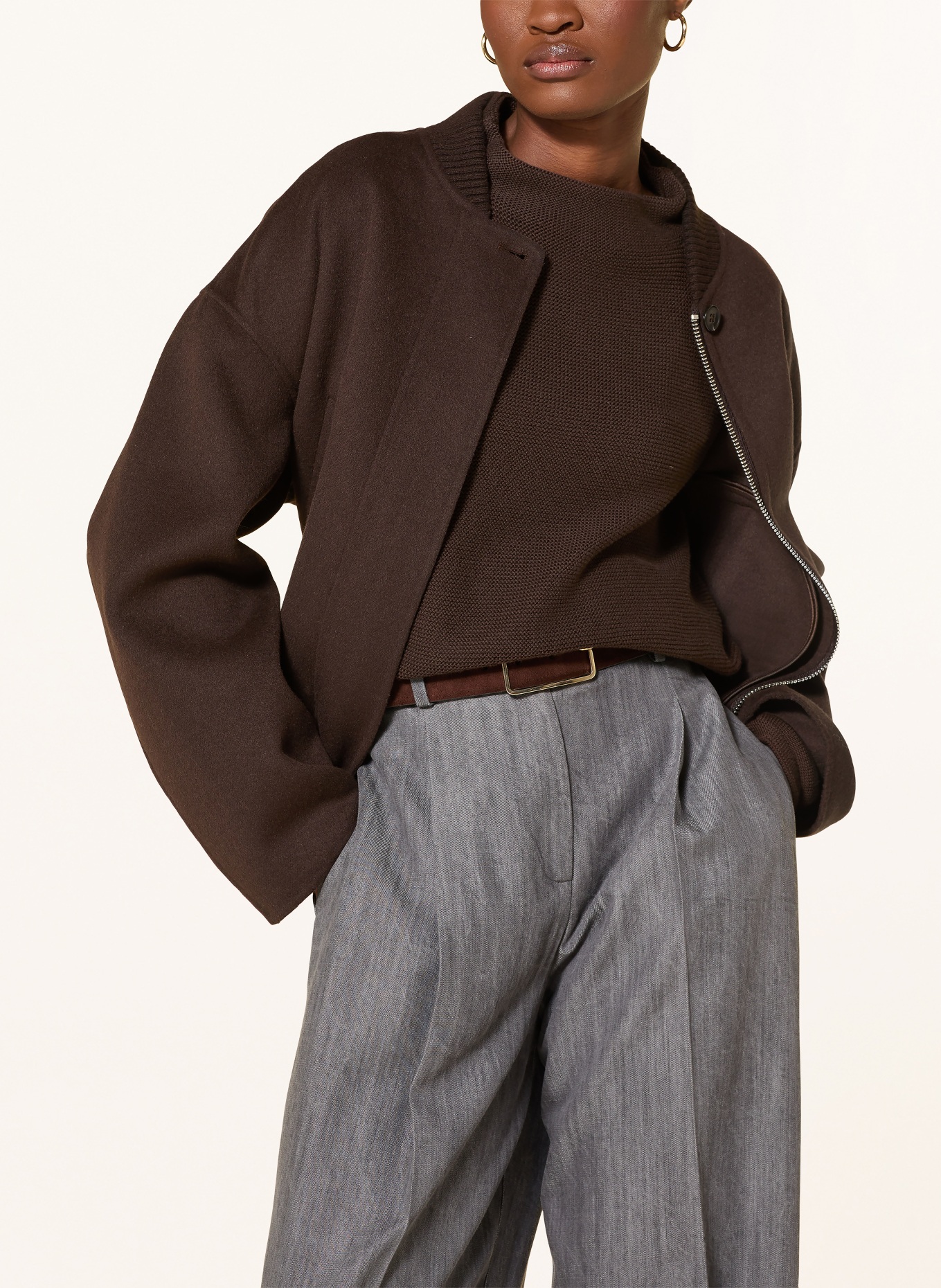 Marc O'Polo Pullover: DUNKELBRAUN