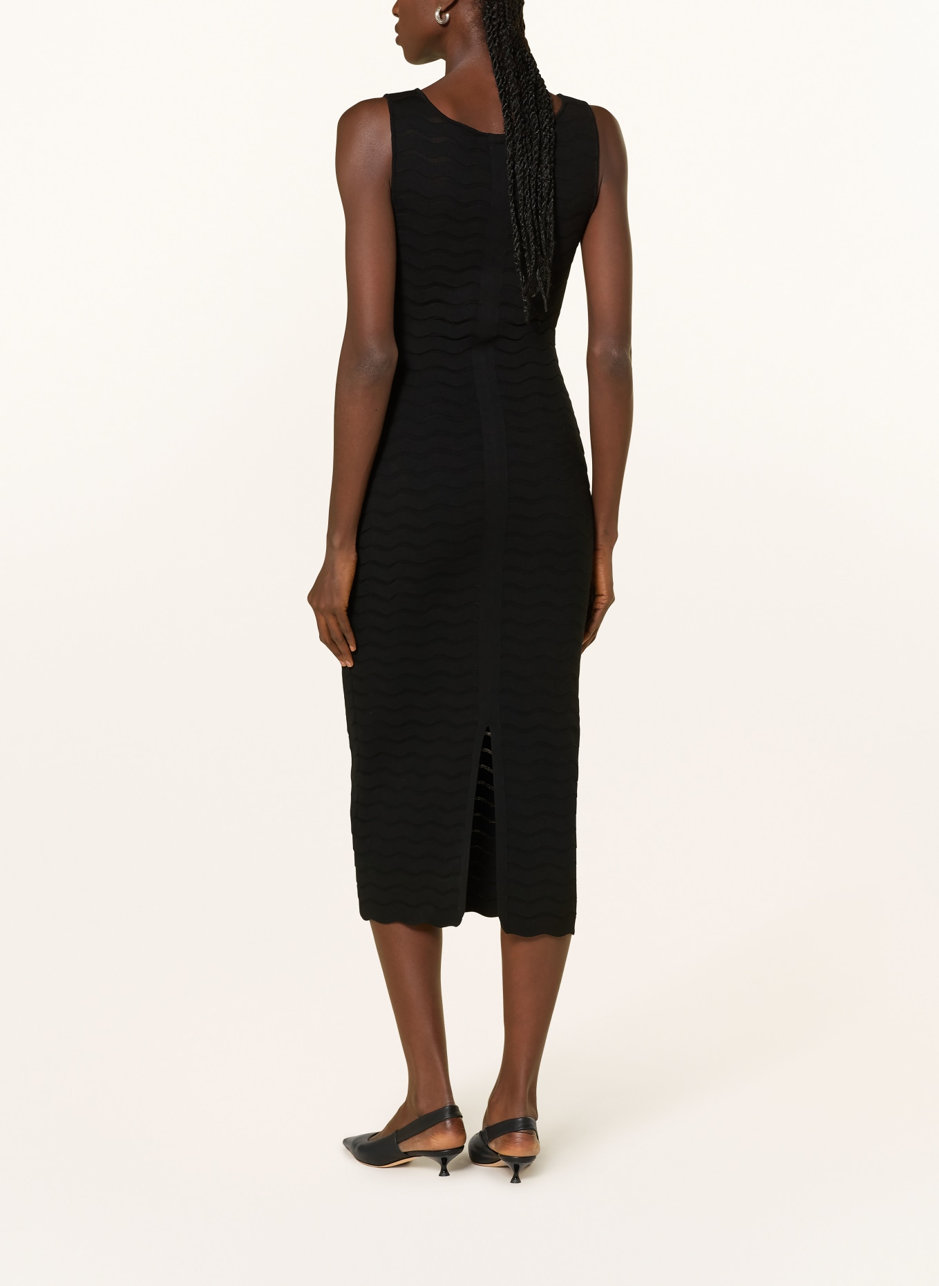 EMPORIO ARMANI dress: BLACK