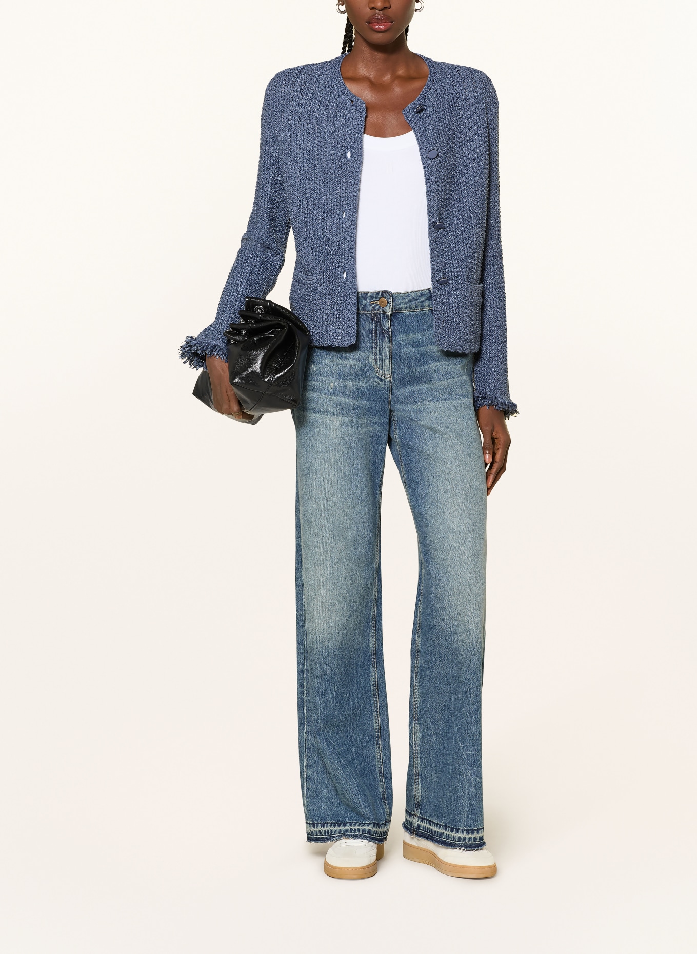 EMPORIO ARMANI cardigan: BLUE