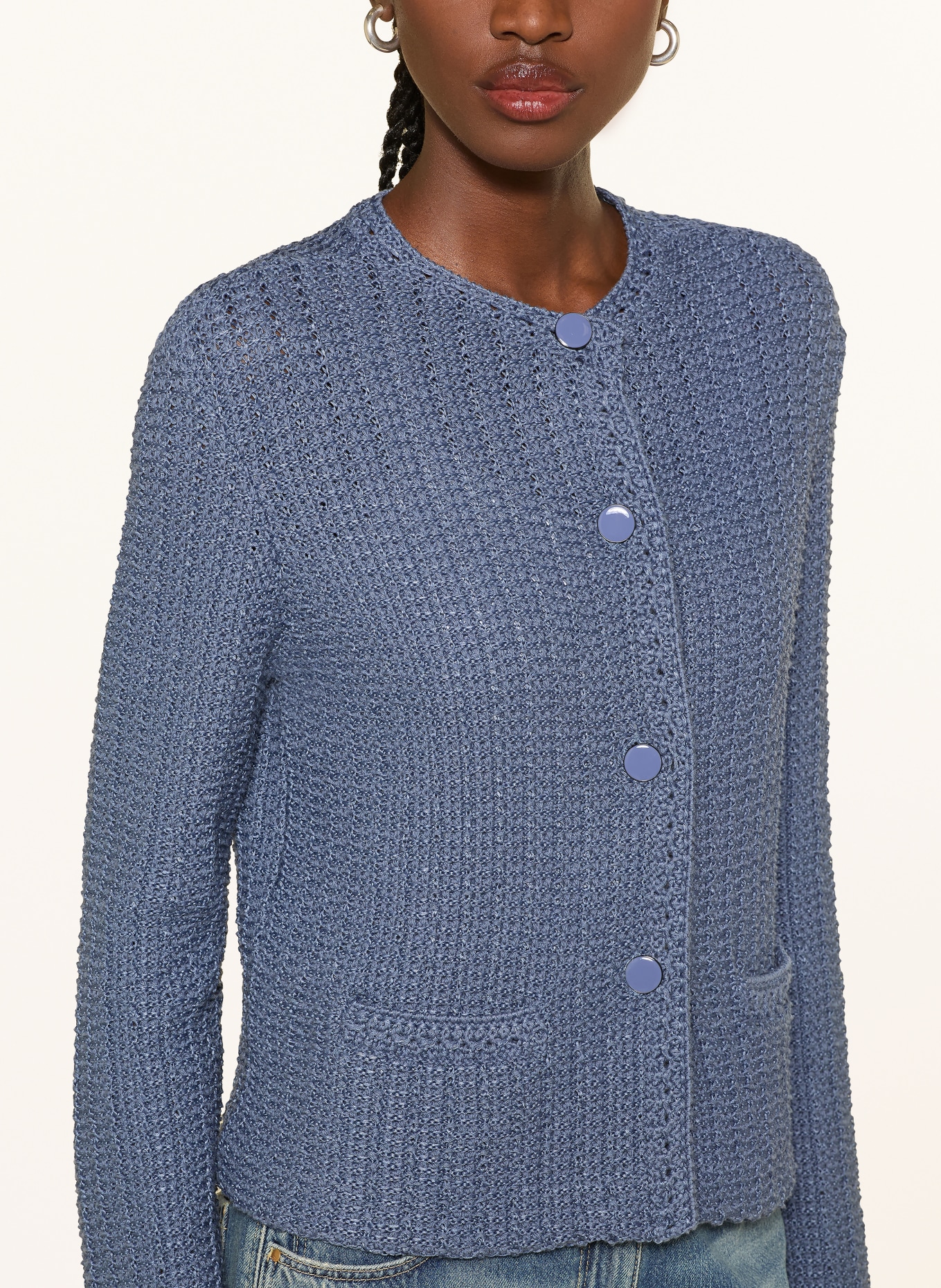 EMPORIO ARMANI cardigan: BLUE