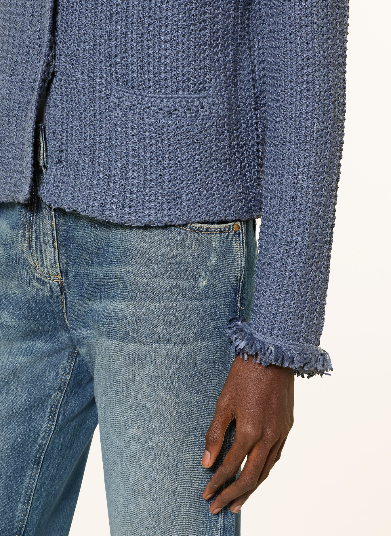 EMPORIO ARMANI cardigan: BLUE