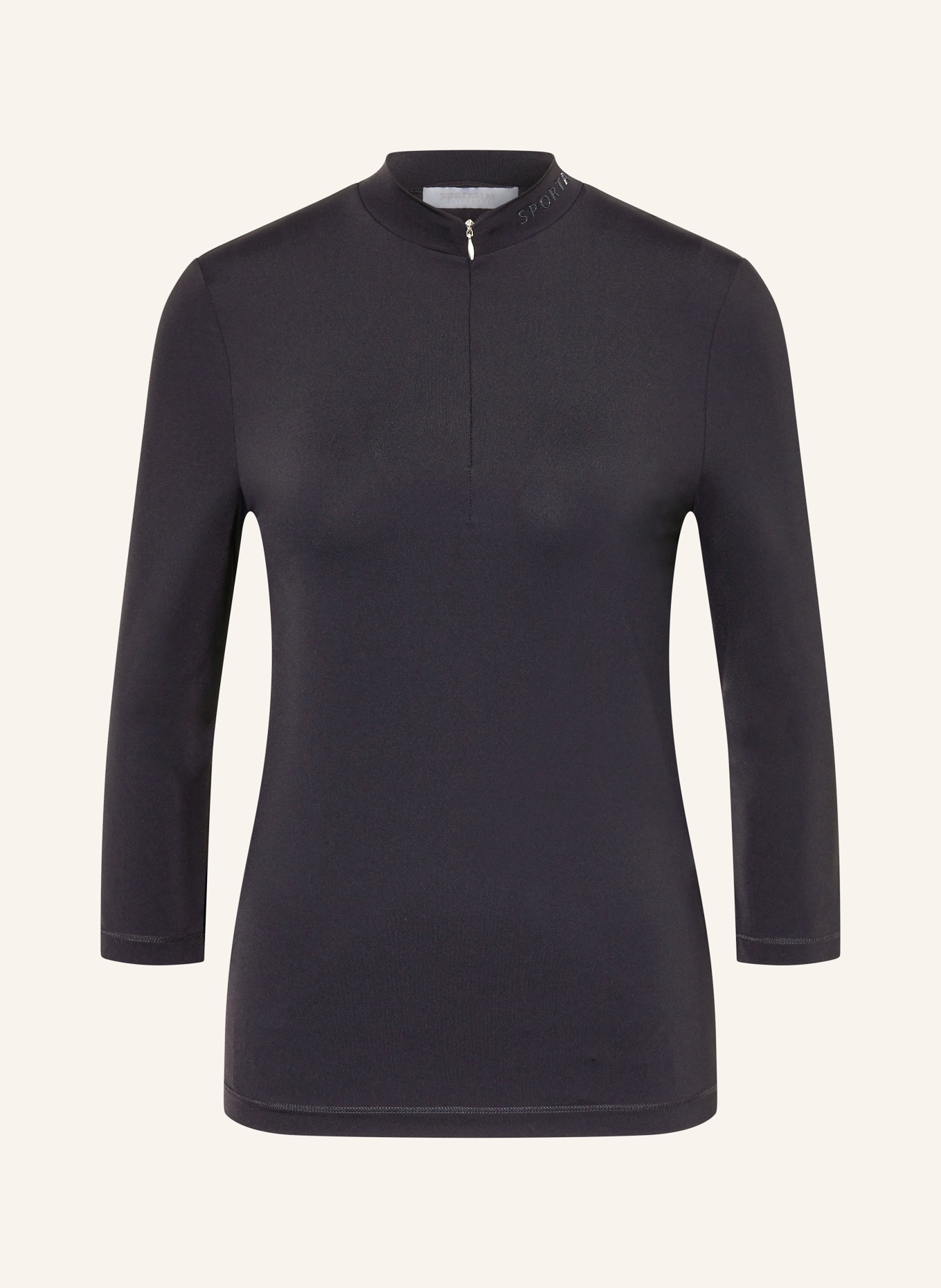 SPORTALM funkční tričko: ČERNÁ