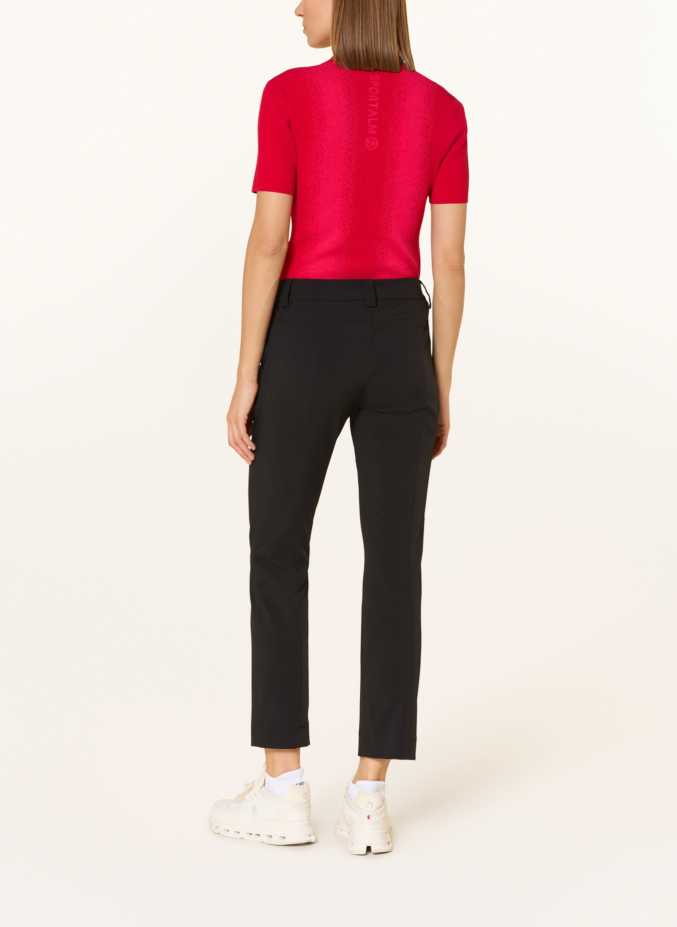 SPORTALM Funkcjonalna koszulka polo: CZERWONY