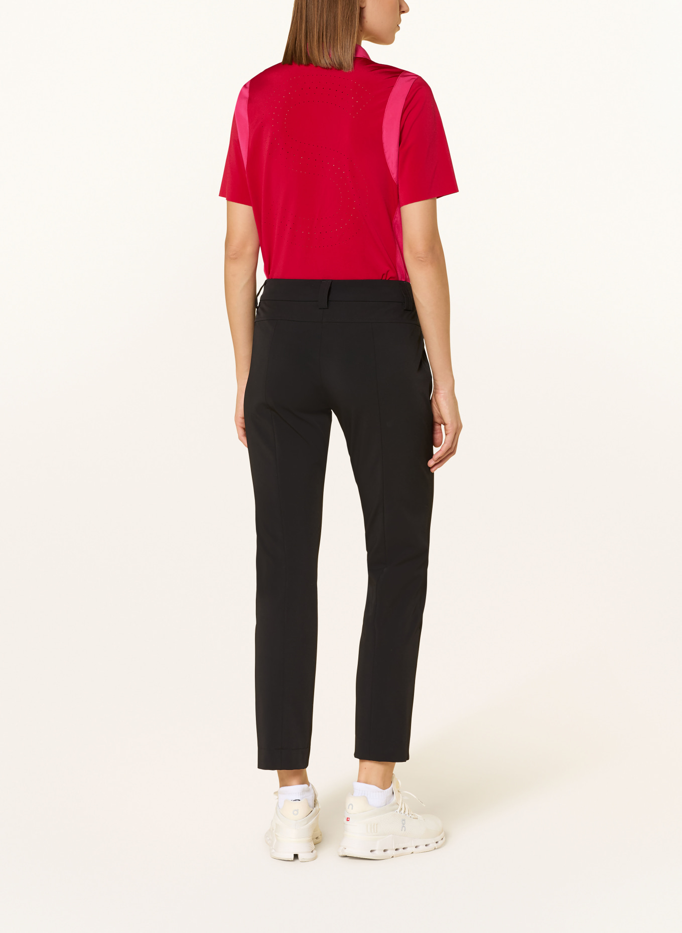 SPORTALM Funktions-Poloshirt: ROT / HELLROT