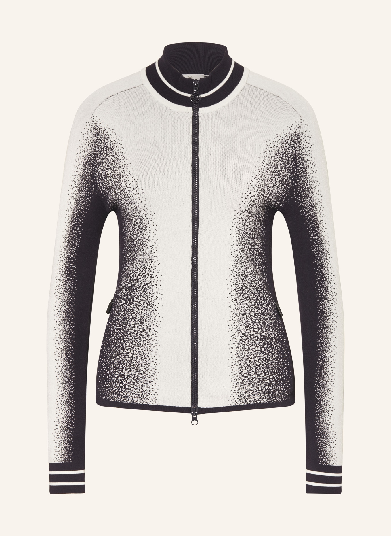 SPORTALM Kurtka funkcjonalna: ECRU / CZARNY