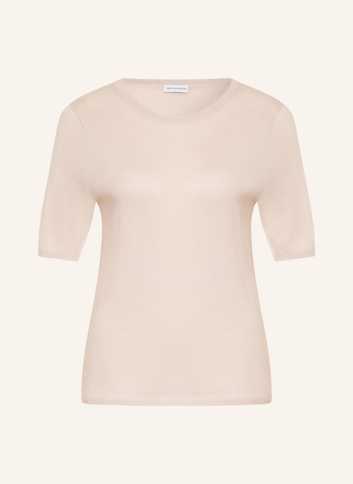 IRIS von ARNIM Strickshirt: CREME