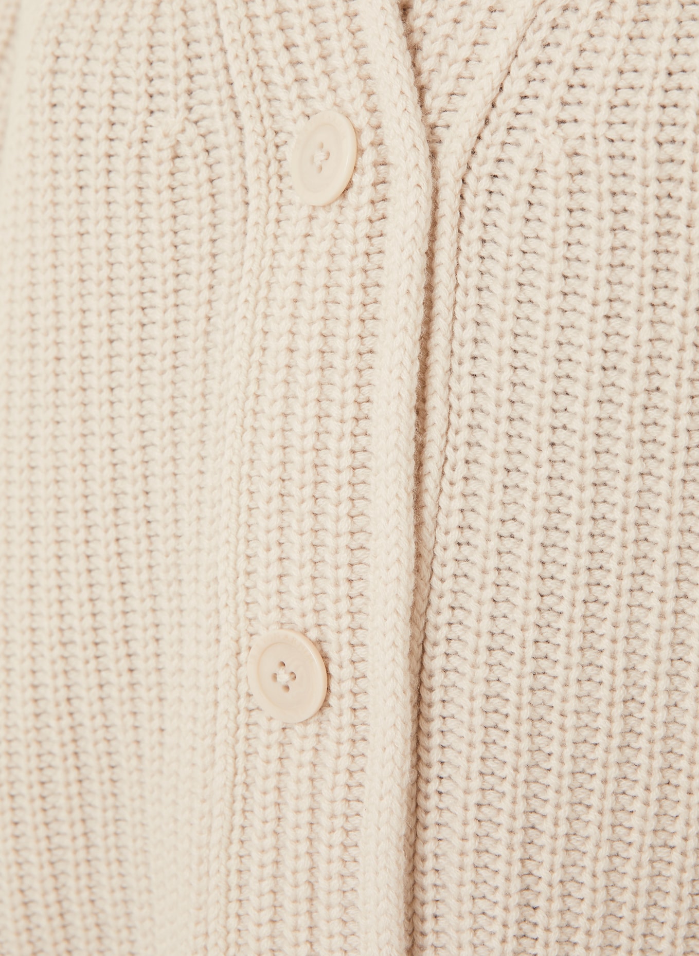 IRIS von ARNIM Strickjacke FALLOU aus Cashmere mit 3/4-Arm: CREME