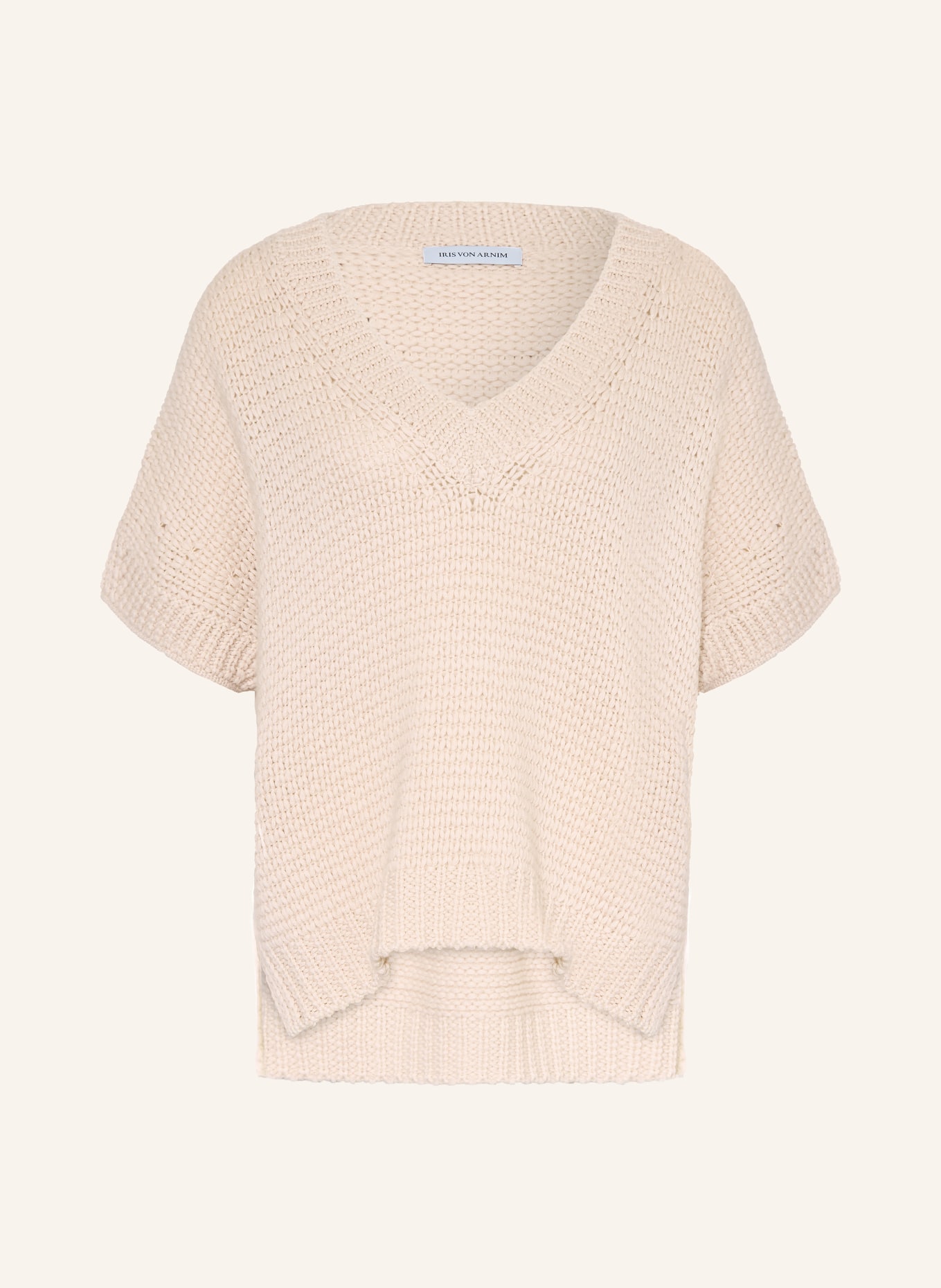 IRIS von ARNIM Strickshirt MARCELLINE: CREME