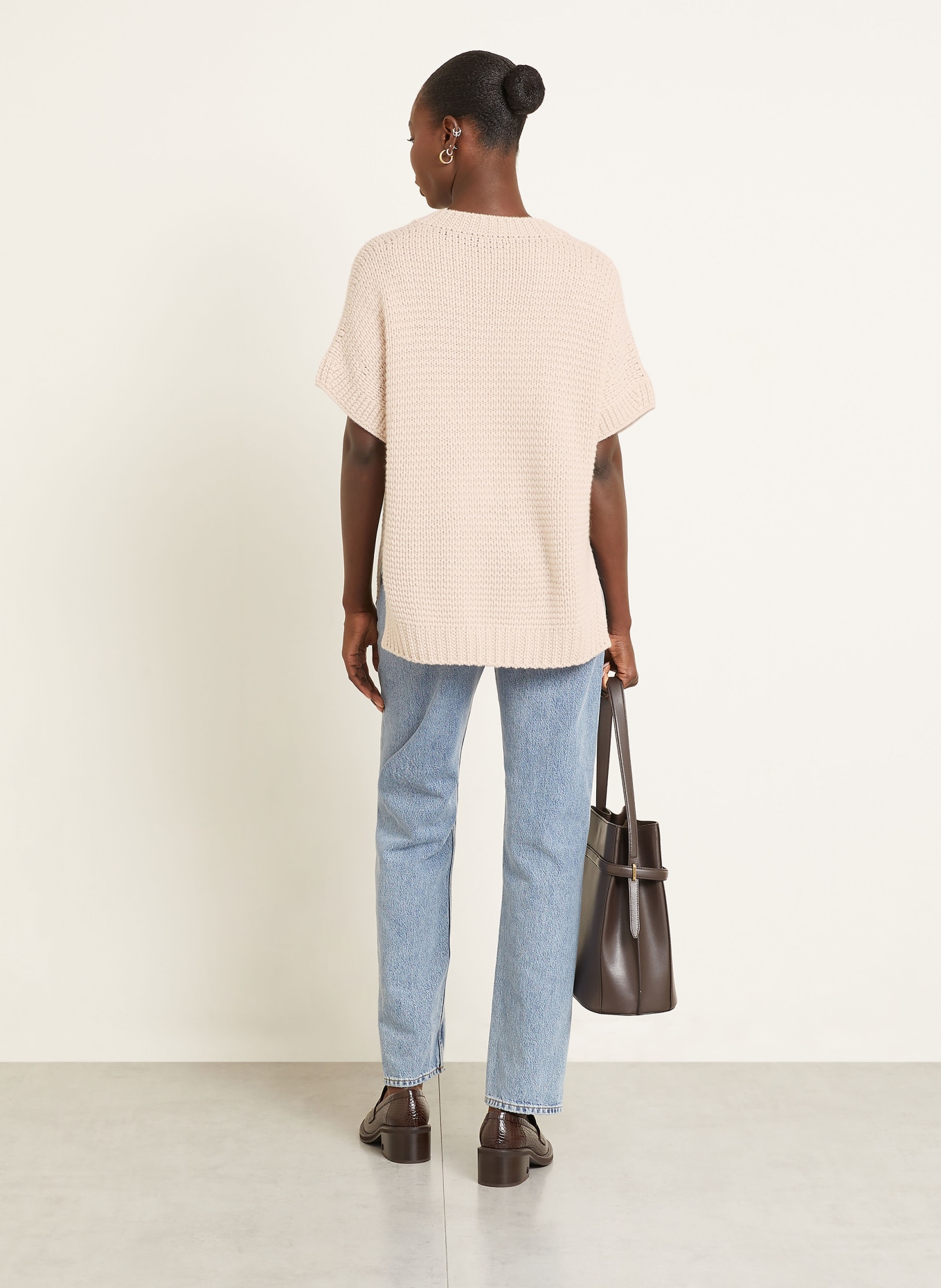 IRIS von ARNIM Strickshirt MARCELLINE: CREME