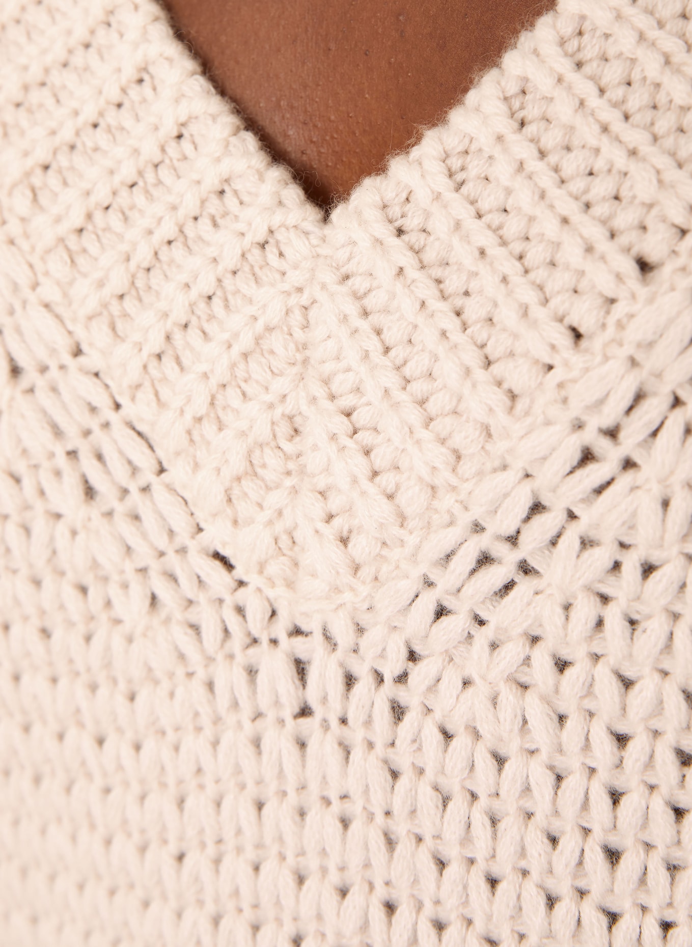 IRIS von ARNIM Strickshirt MARCELLINE: CREME