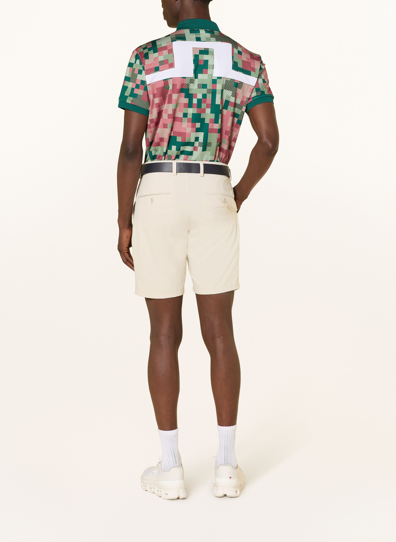 J.LINDEBERG golf shorts: CREAM