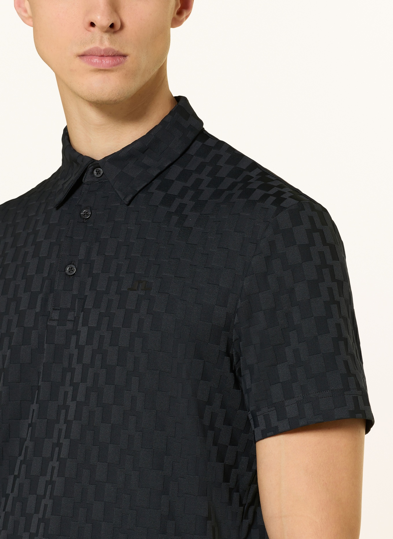 J.LINDEBERG Polo fonctionnel: NOIR