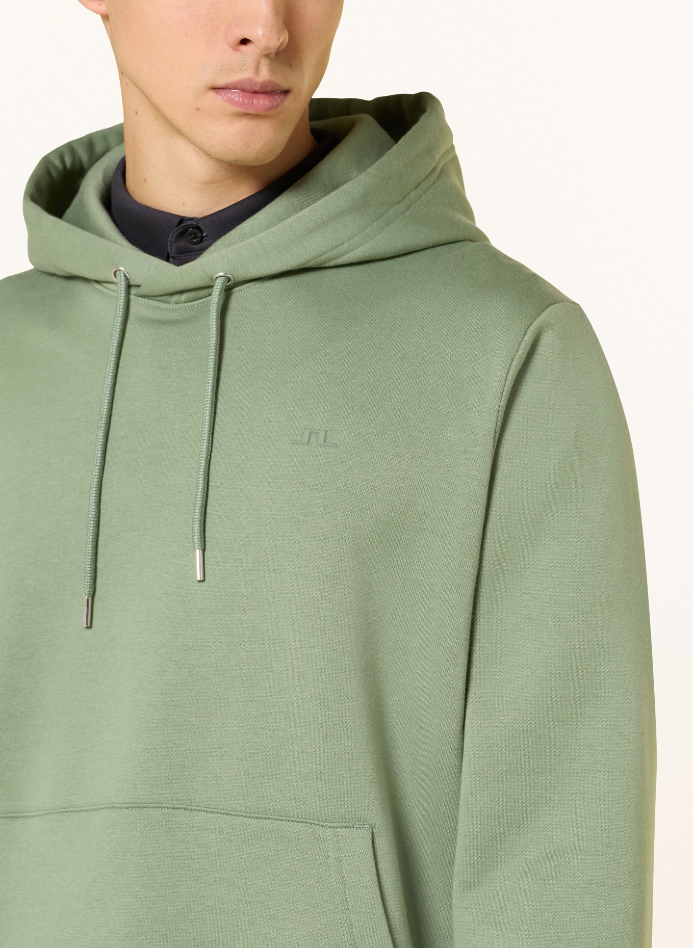 J.LINDEBERG Hoodie: HELLGRÜN