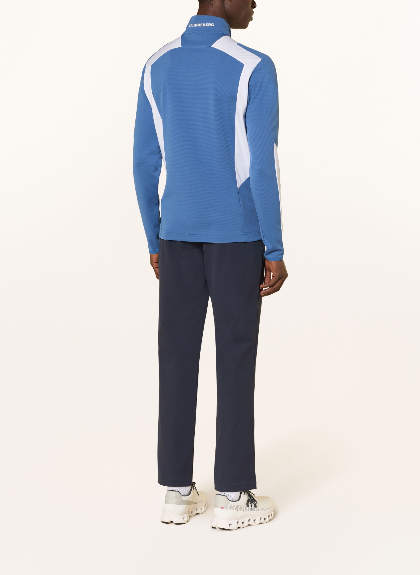 J.LINDEBERG Midlayer: BLAU / WEISS