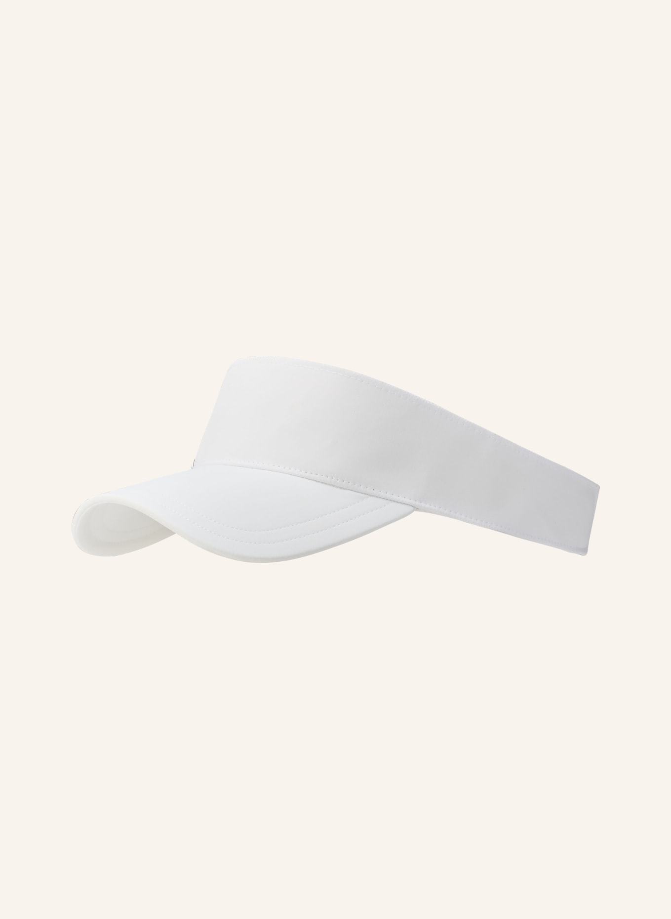 J.LINDEBERG visor cap: WHITE / BLACK