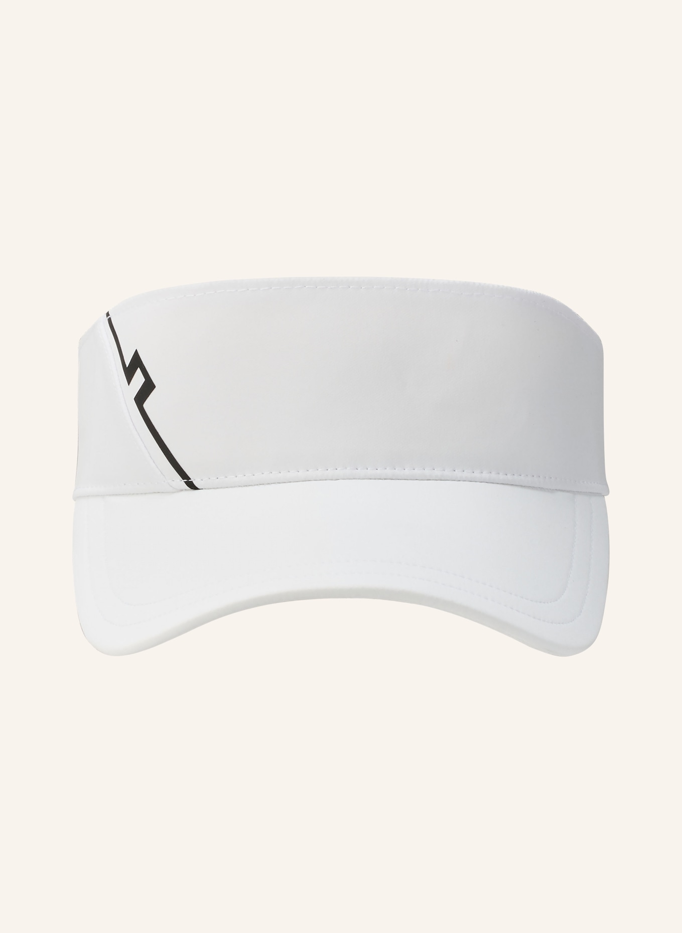 J.LINDEBERG visor cap: WHITE / BLACK