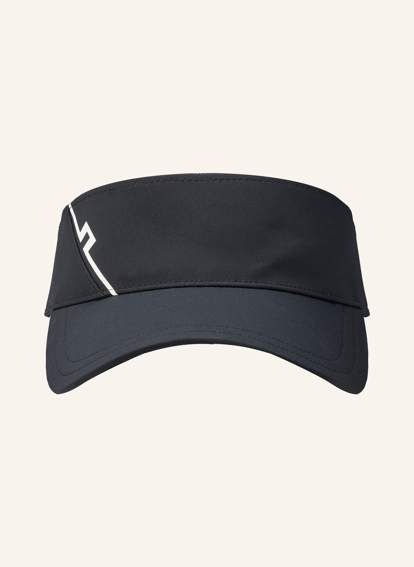 J.LINDEBERG visor cap: BLACK / WHITE
