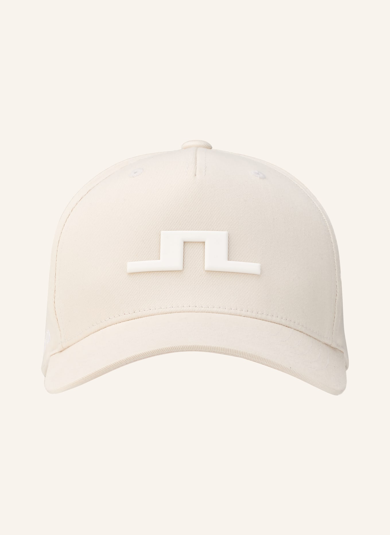 J.LINDEBERG Cap: BEIGE / WEISS