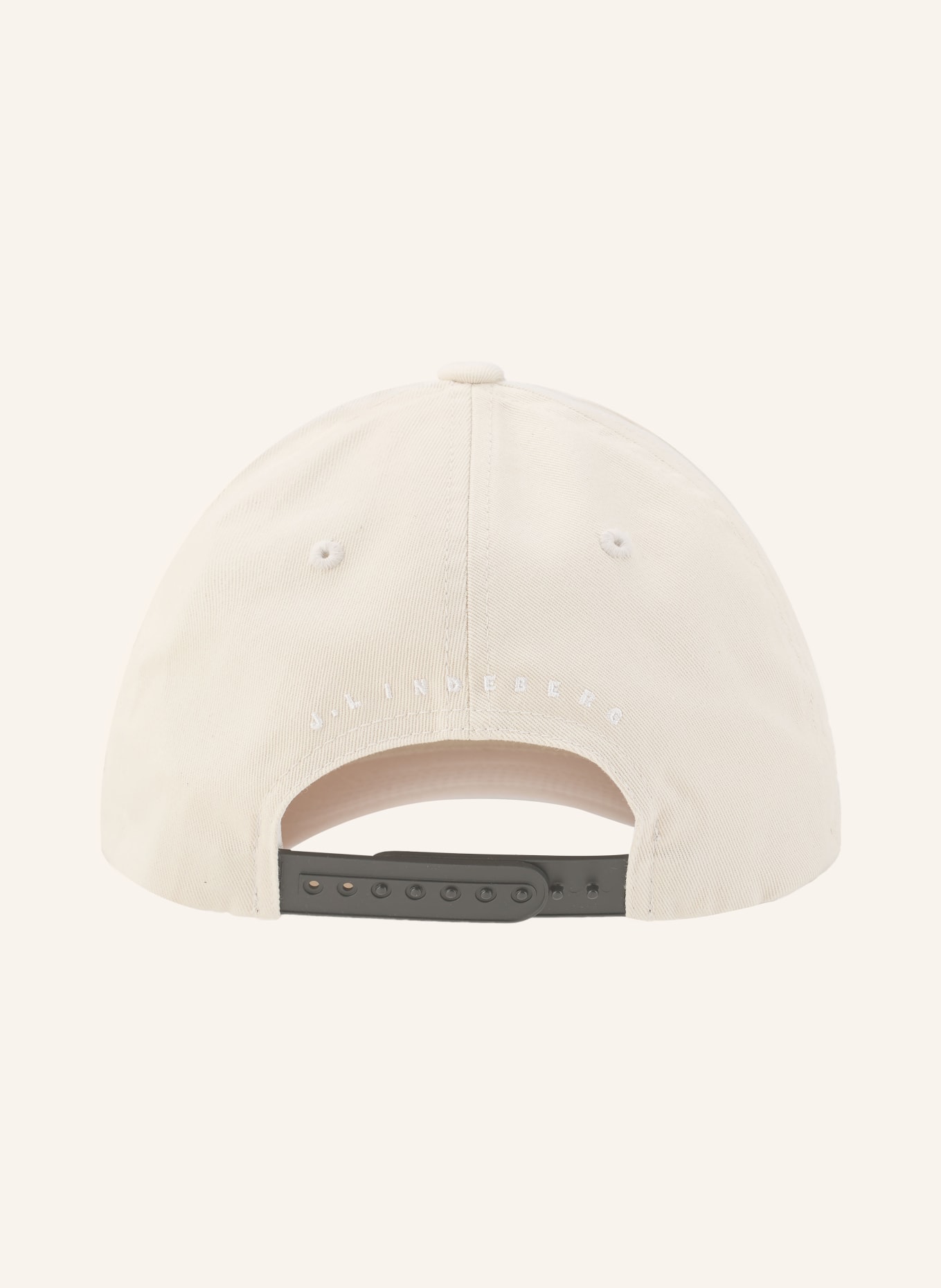J.LINDEBERG Cap: BEIGE / WEISS