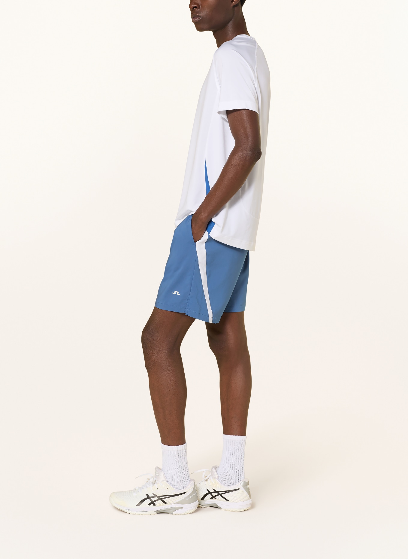 J.LINDEBERG Trainingsshorts: BLAU