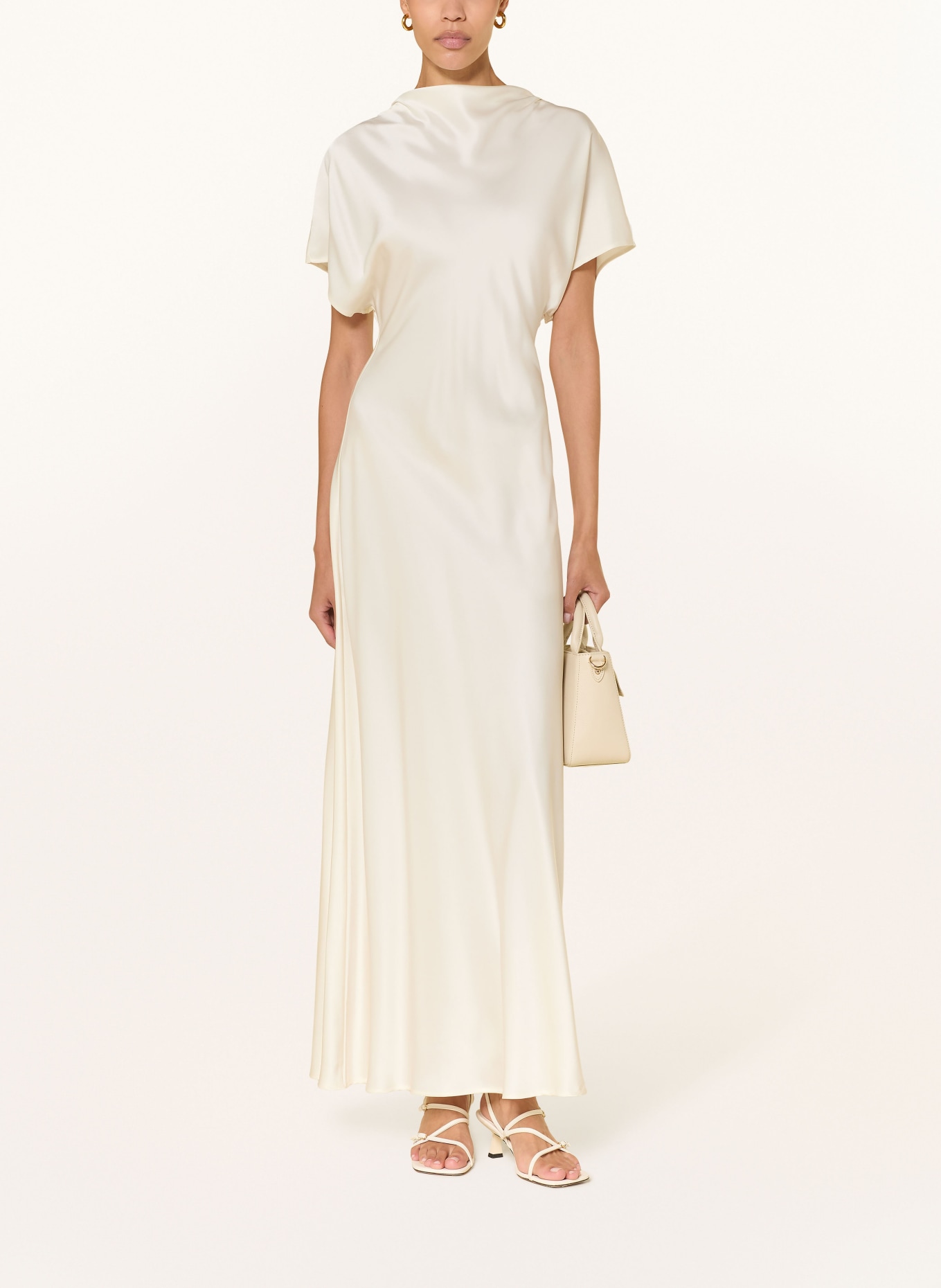 MRS & HUGS evening gown: CREAM