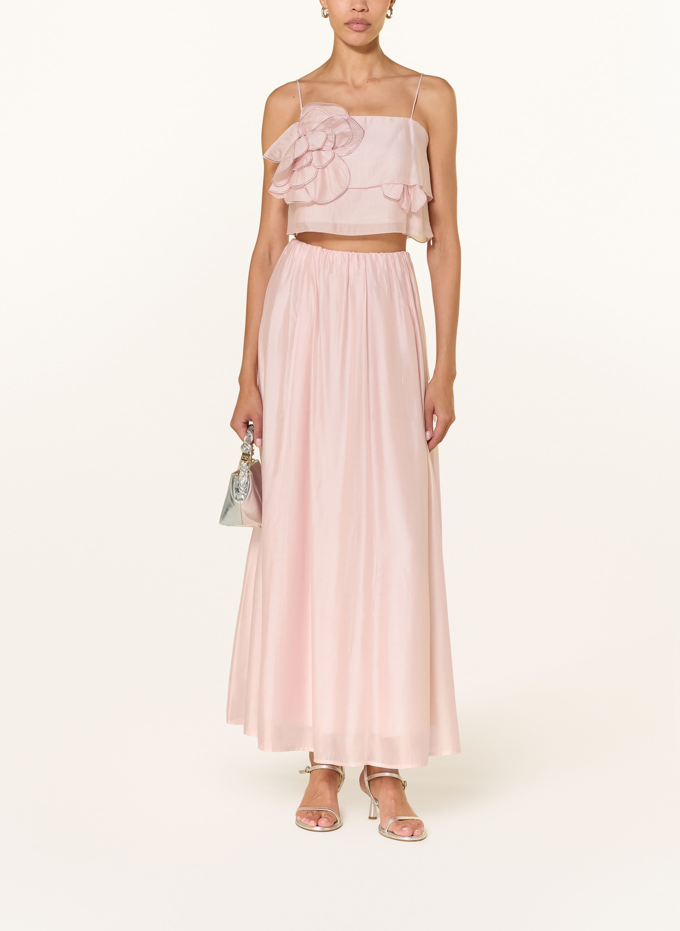 MRS & HUGS Krátký top: RŮŽOVÁ