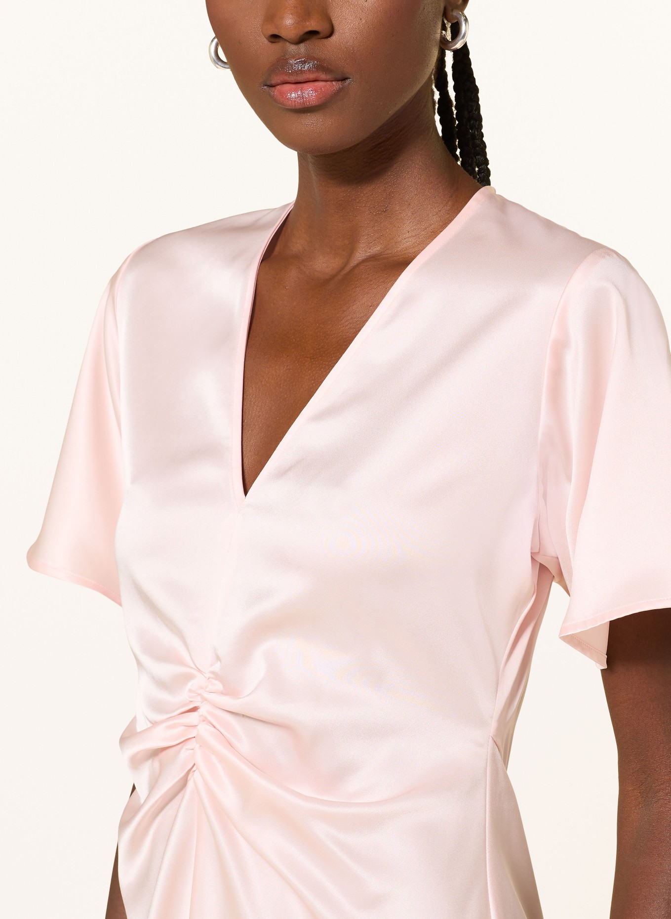 MRS & HUGS evening gown: LIGHT PINK