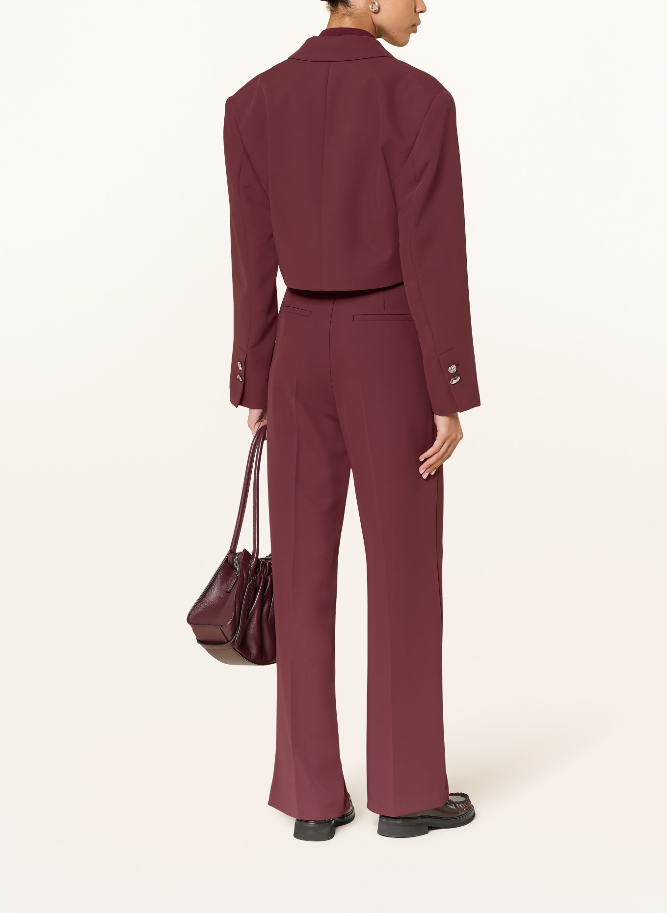 MRS & HUGS Krátký blejzr: TMAVĚ ČERVENÁ