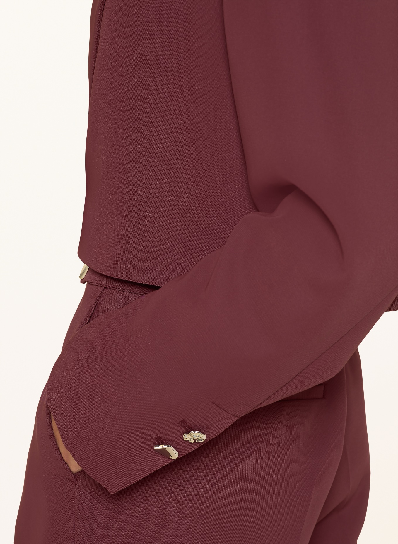 MRS & HUGS Krátký blejzr: TMAVĚ ČERVENÁ