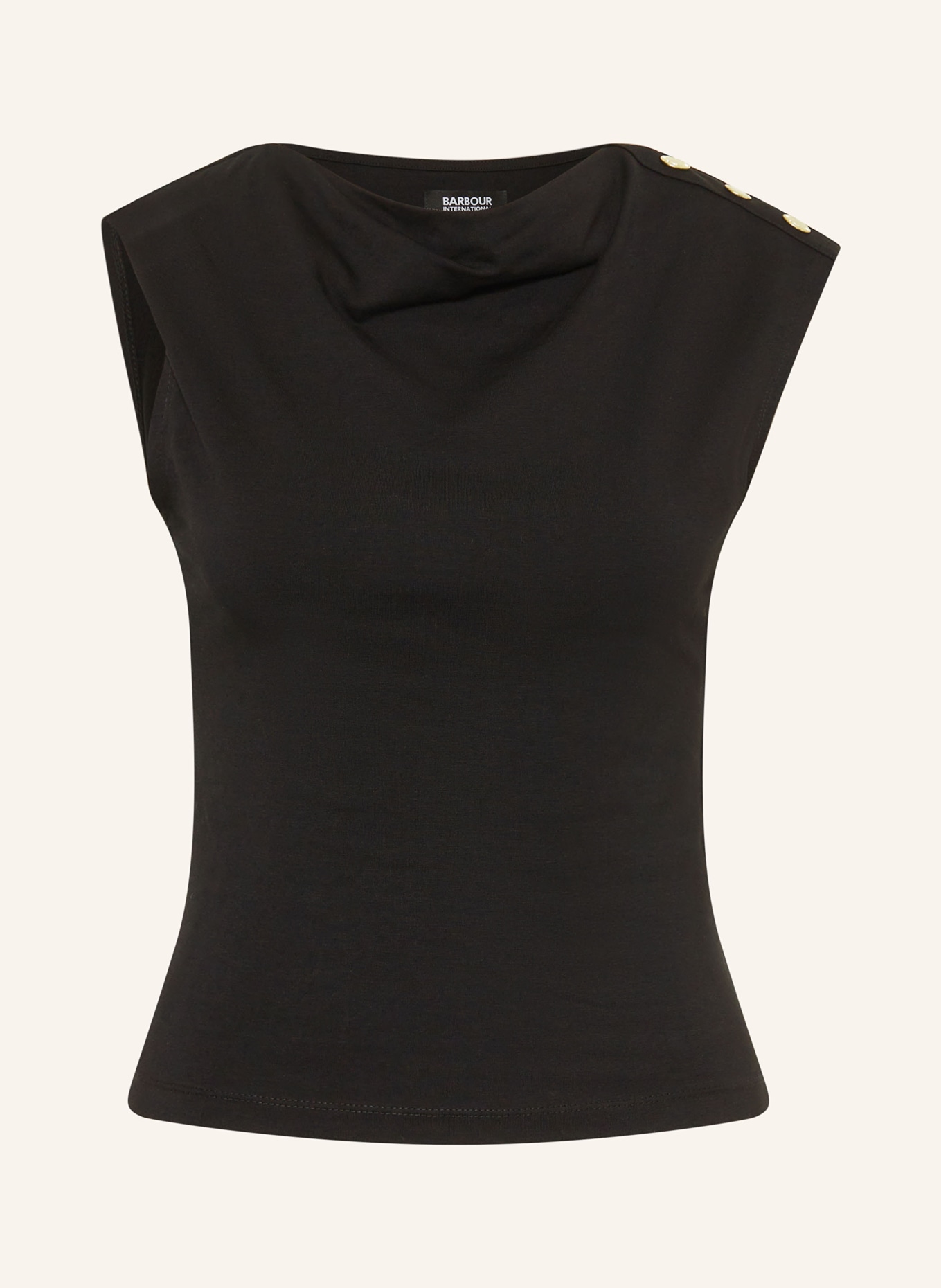 BARBOUR INTERNATIONAL Top GIGI: SCHWARZ