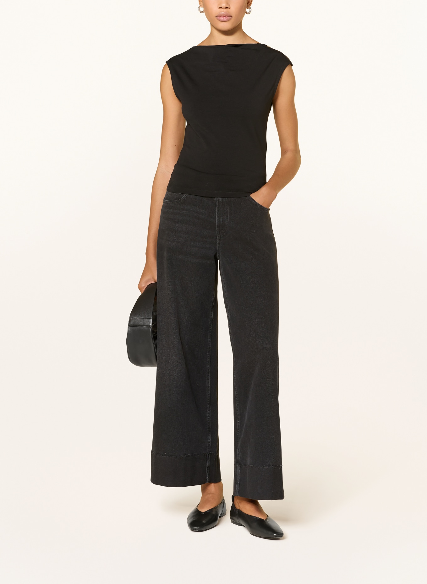 BARBOUR INTERNATIONAL Top GIGI: SCHWARZ