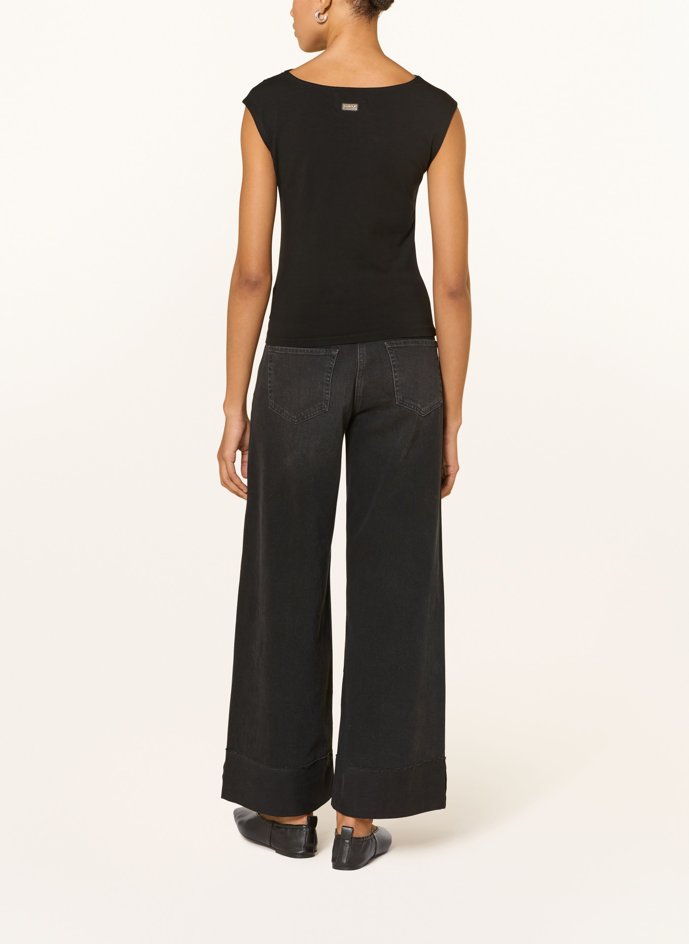 BARBOUR INTERNATIONAL Top GIGI: SCHWARZ