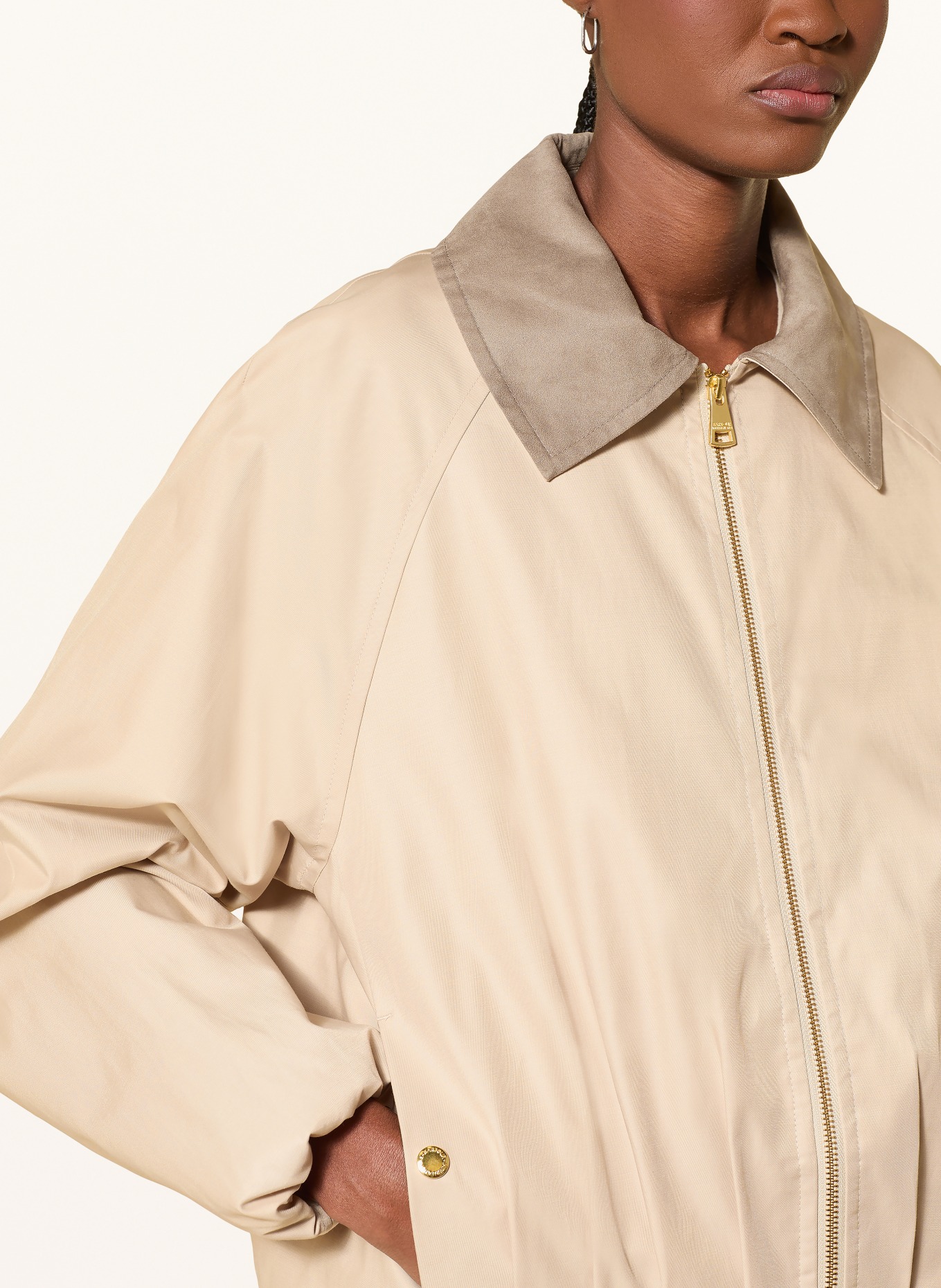 BARBOUR INTERNATIONAL Bunda OZARA: REŽNÁ / ZLATÁ / ČERNOŠEDÁ