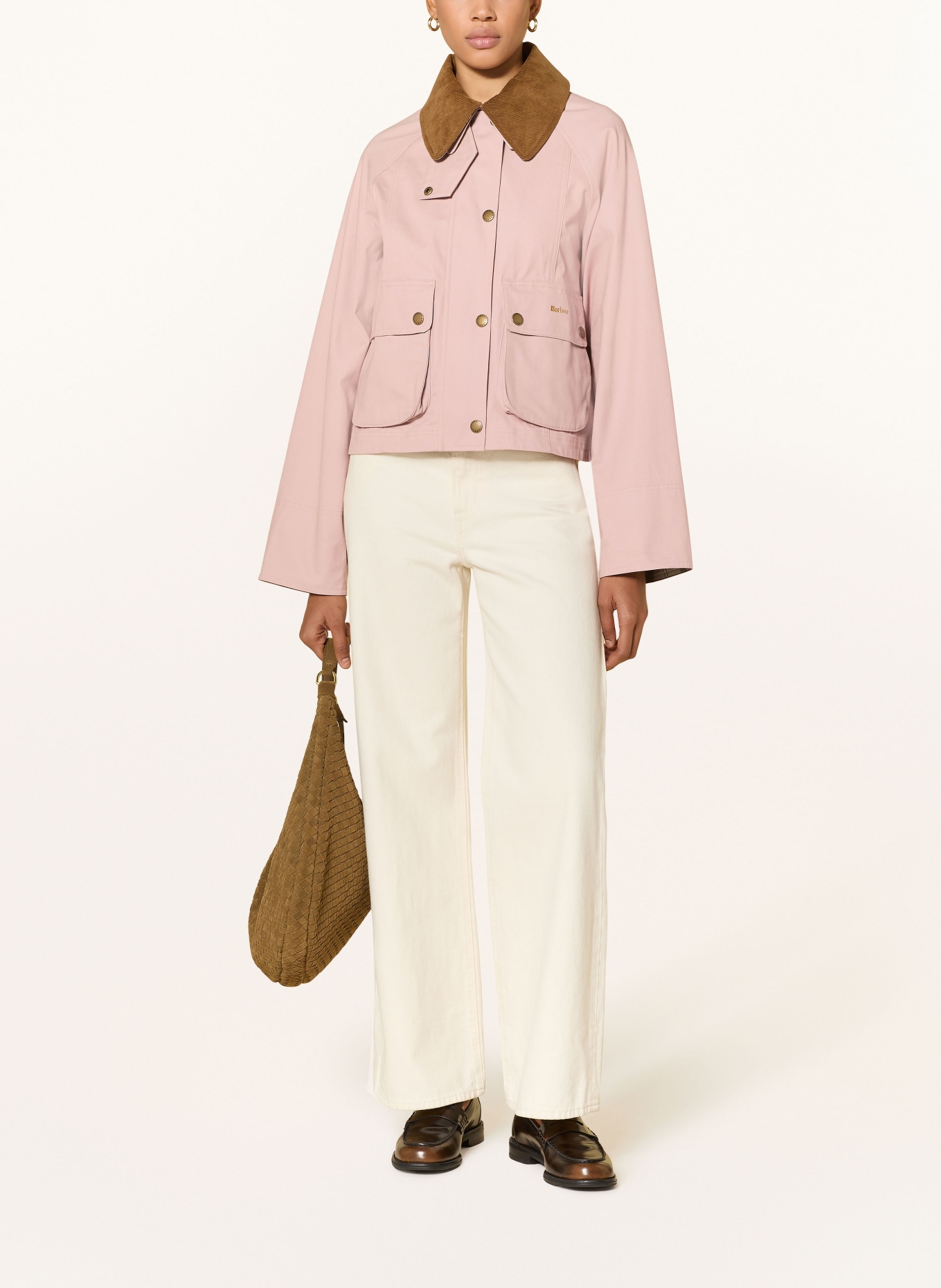 Barbour BEADNELL jacket: ROSE / BROWN