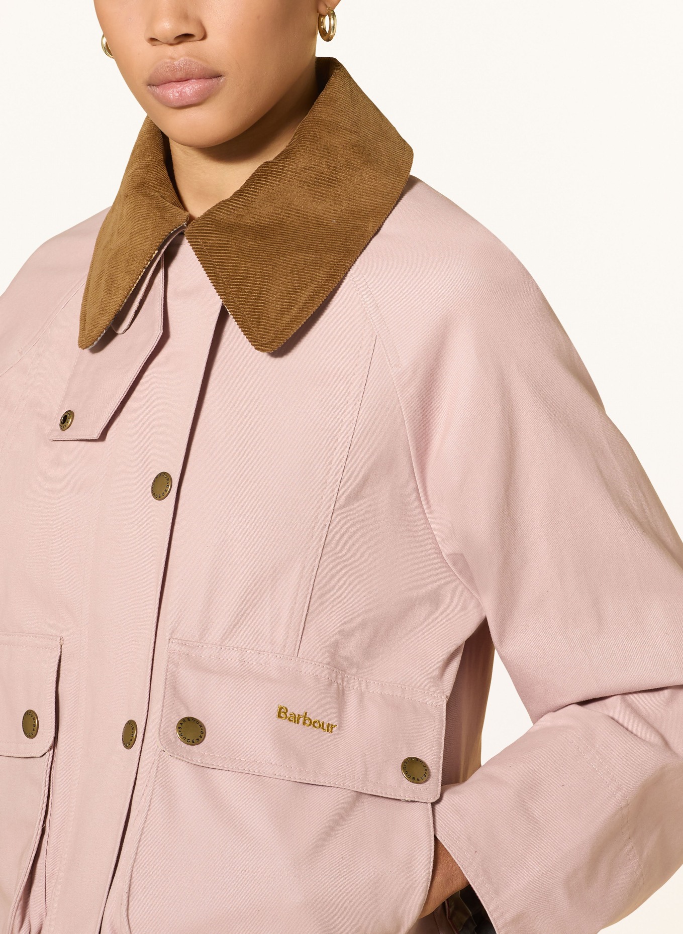 Barbour BEADNELL jacket: ROSE / BROWN