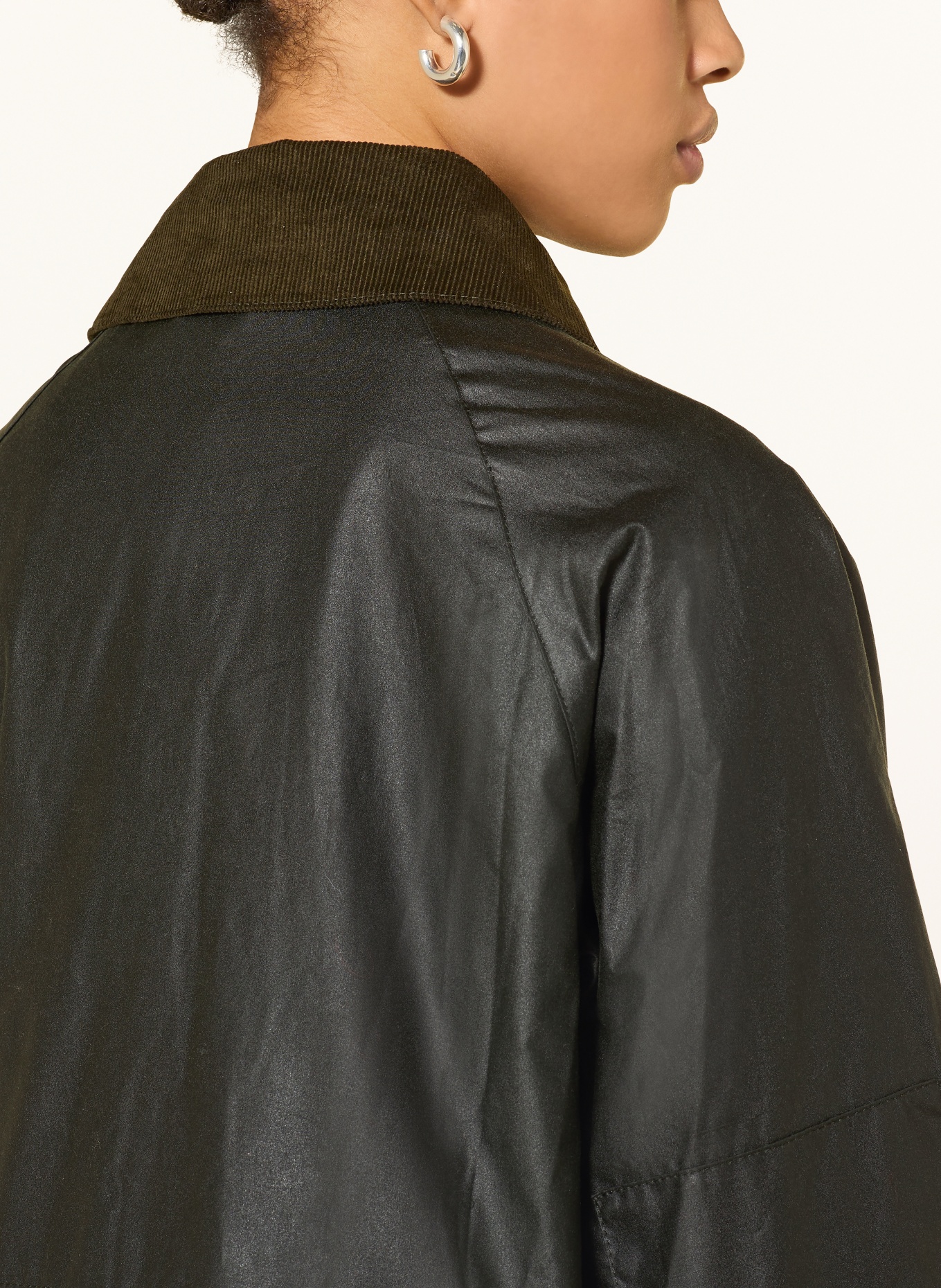 Barbour Kurtka polowa LIZA: CZIEMNOSZARY / KHAKI